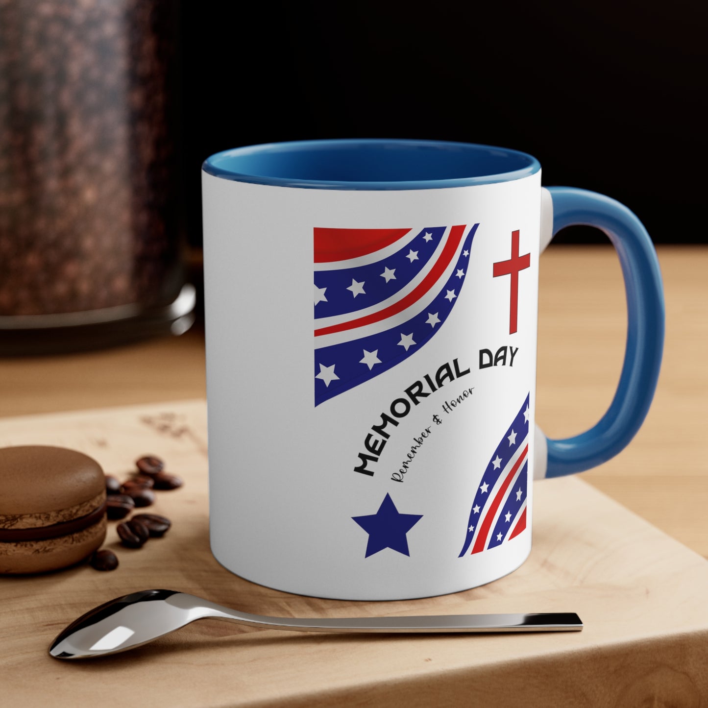 Memorial Day Accent Coffee Mug, 11oz