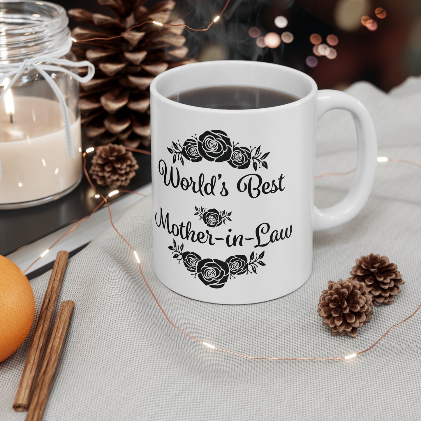 World's Best Mother-In-Law Ceramic Mug 11oz