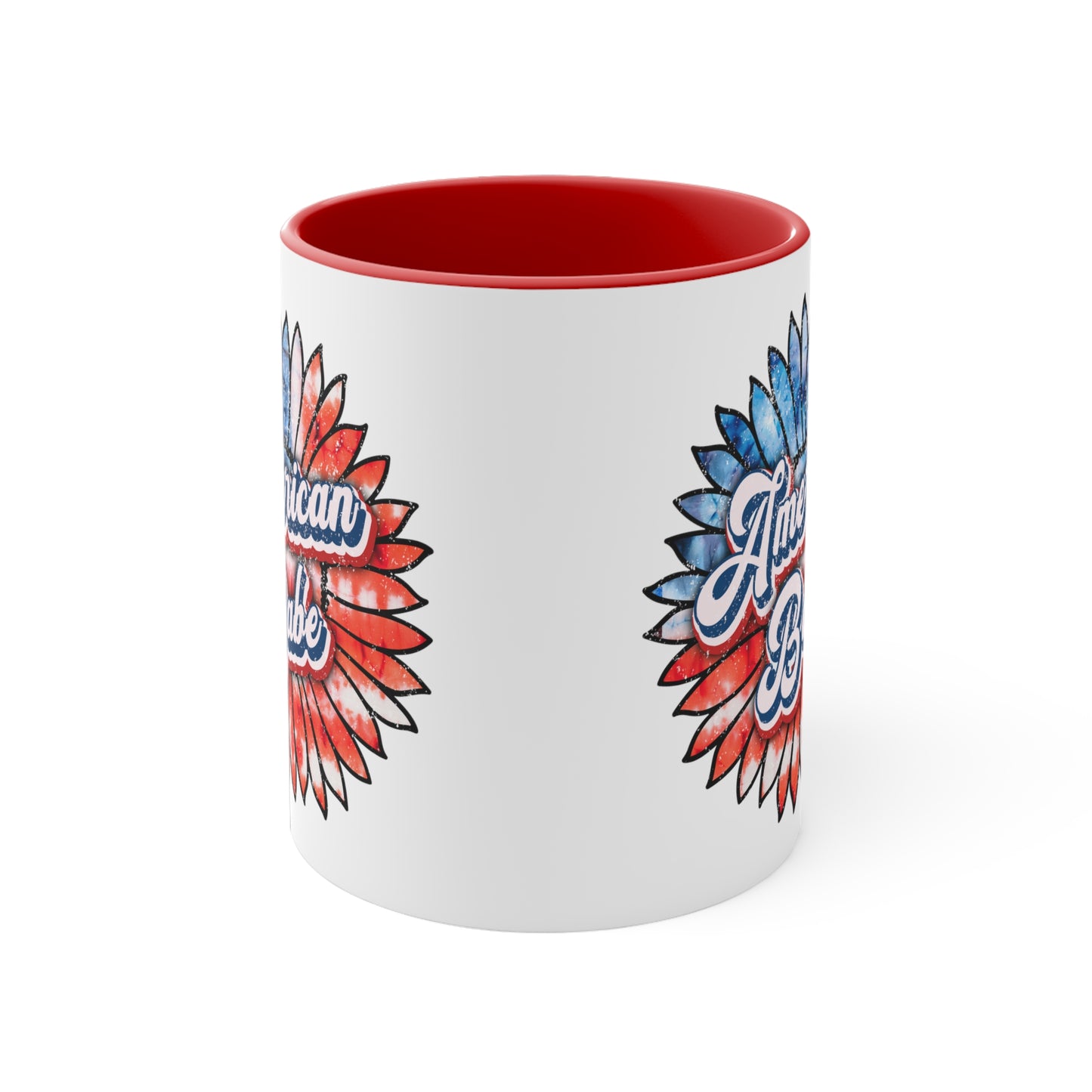 American Babe Accent Coffee Mug, 11oz