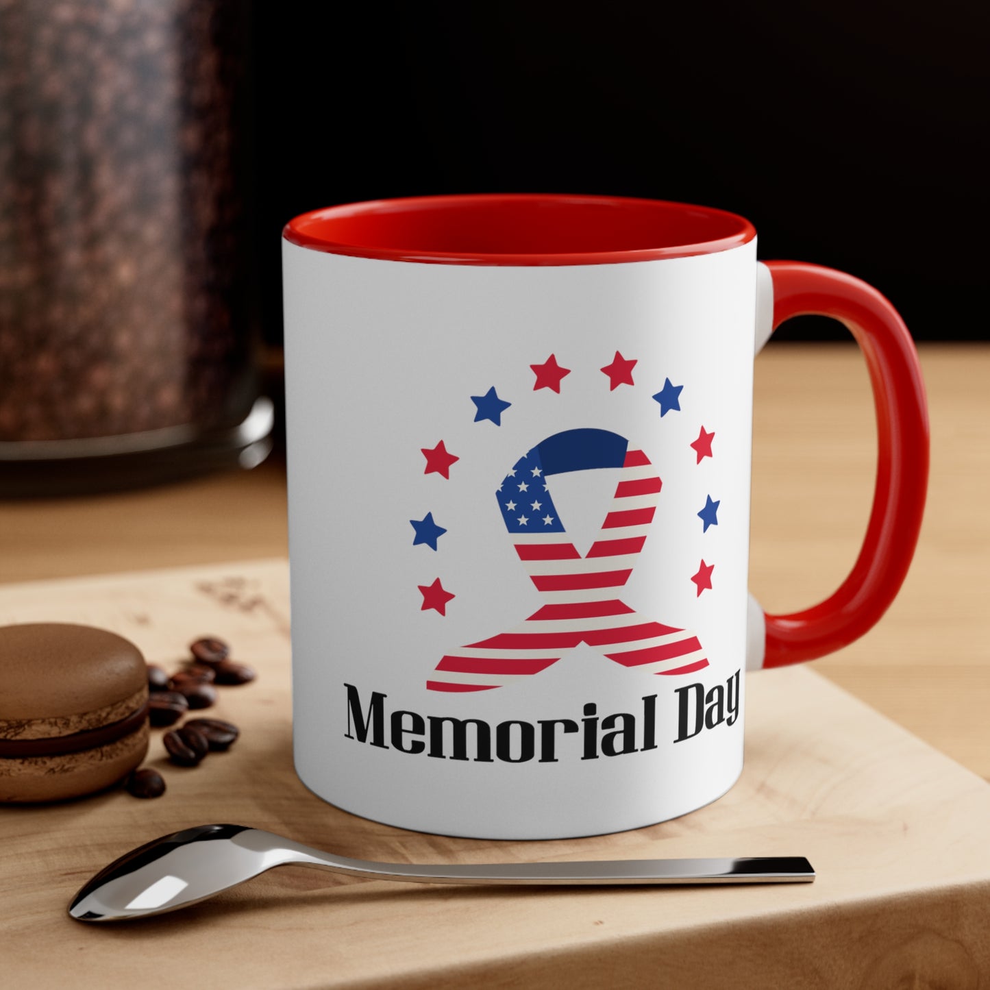 Memorial Day Accent Coffee Mug, 11oz