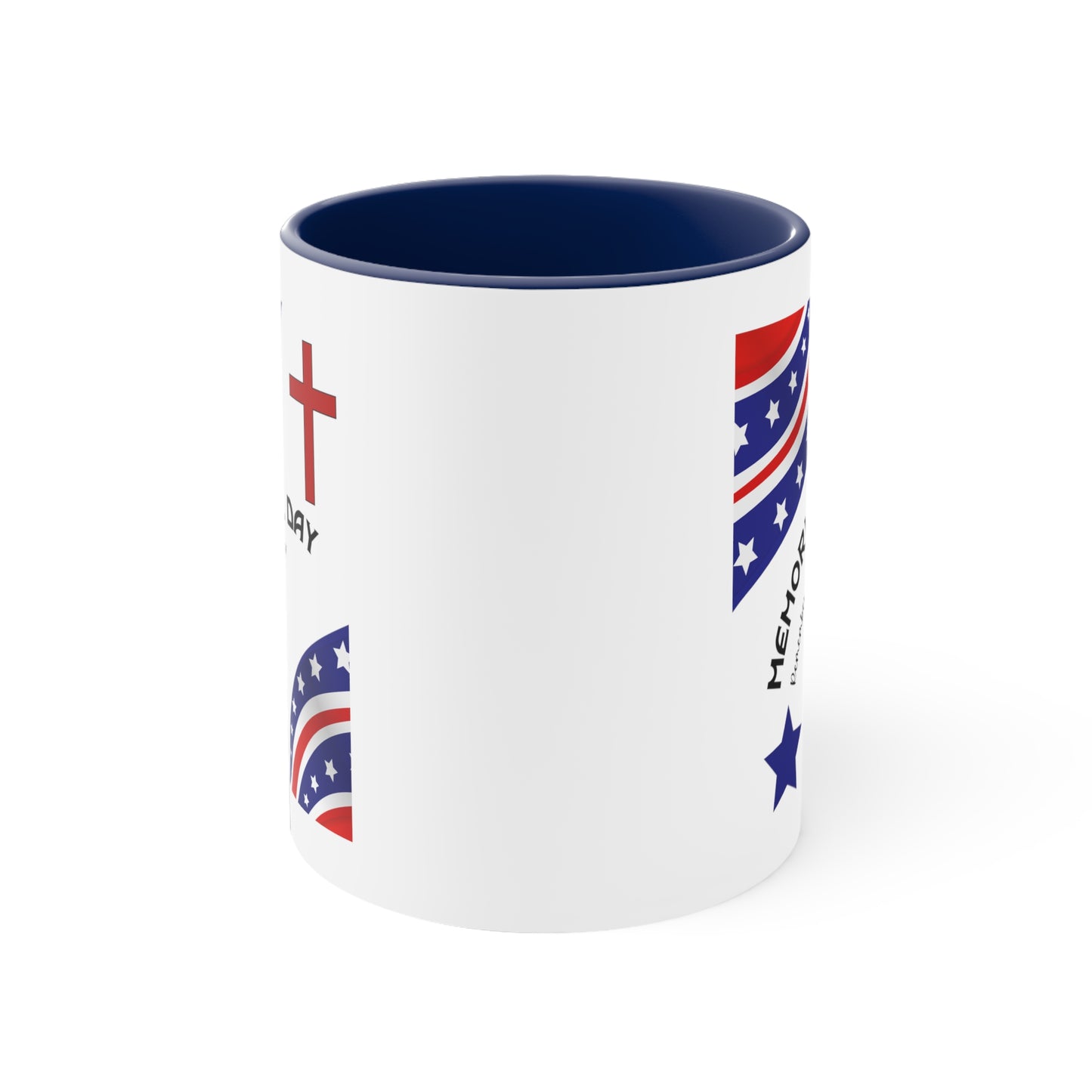 Memorial Day Accent Coffee Mug, 11oz
