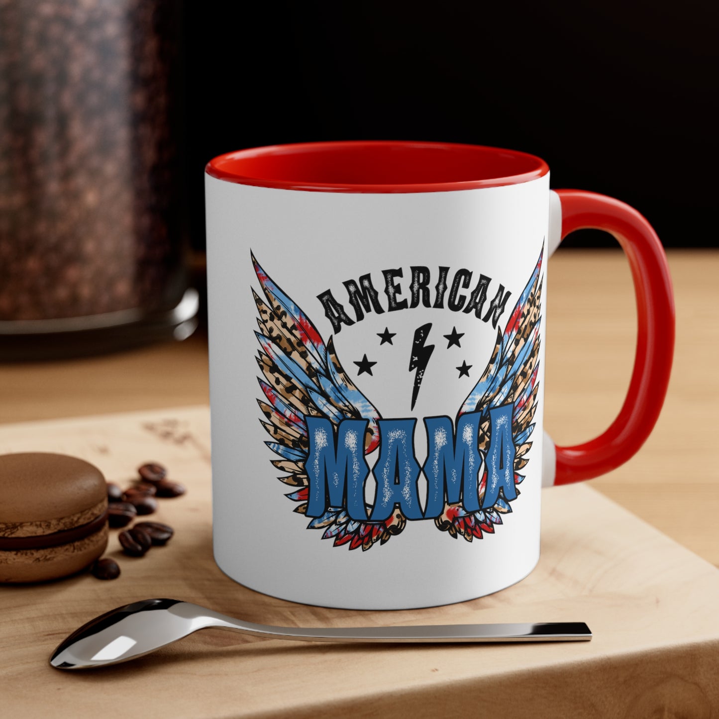 American Mama Accent Coffee Mug, 11oz