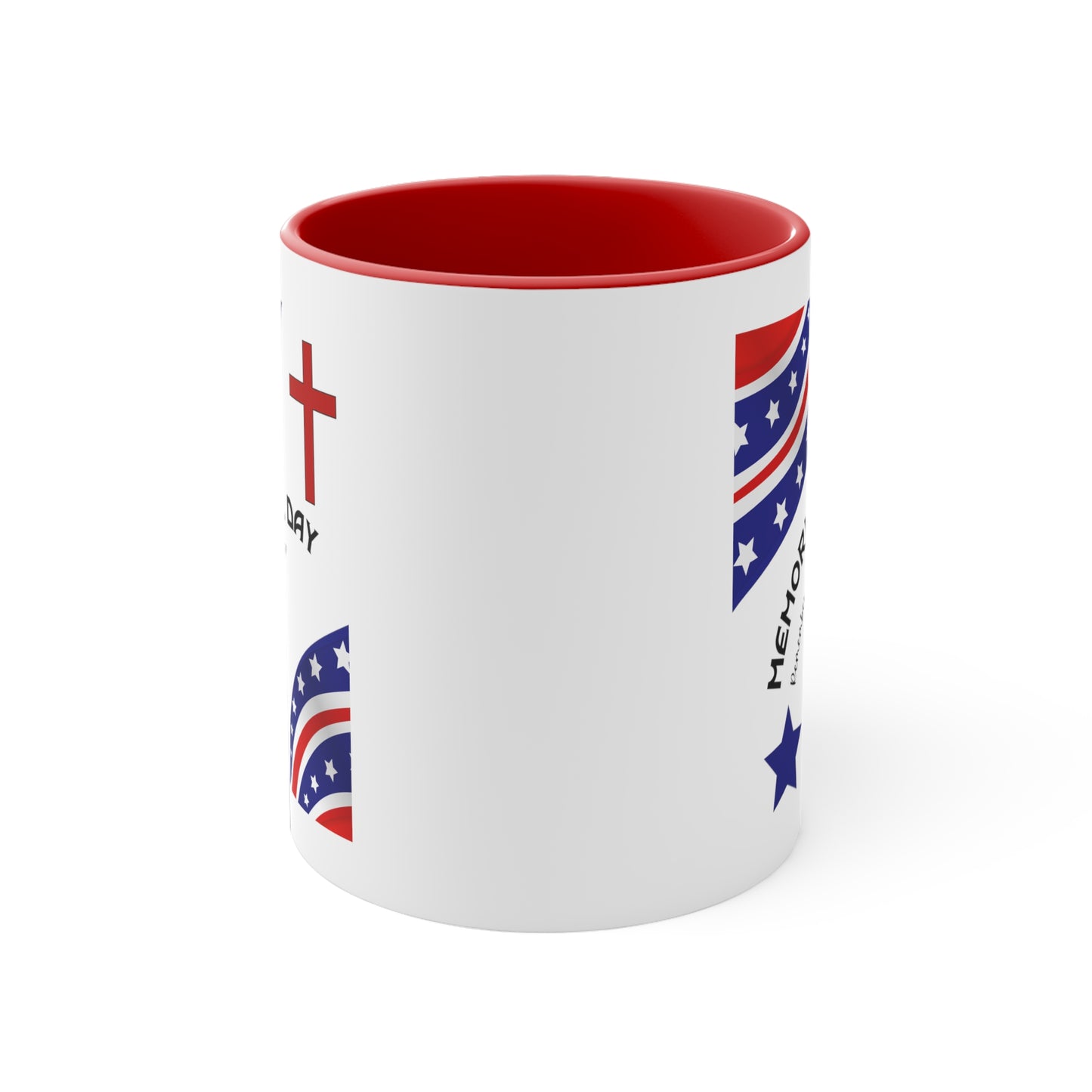 Memorial Day Accent Coffee Mug, 11oz