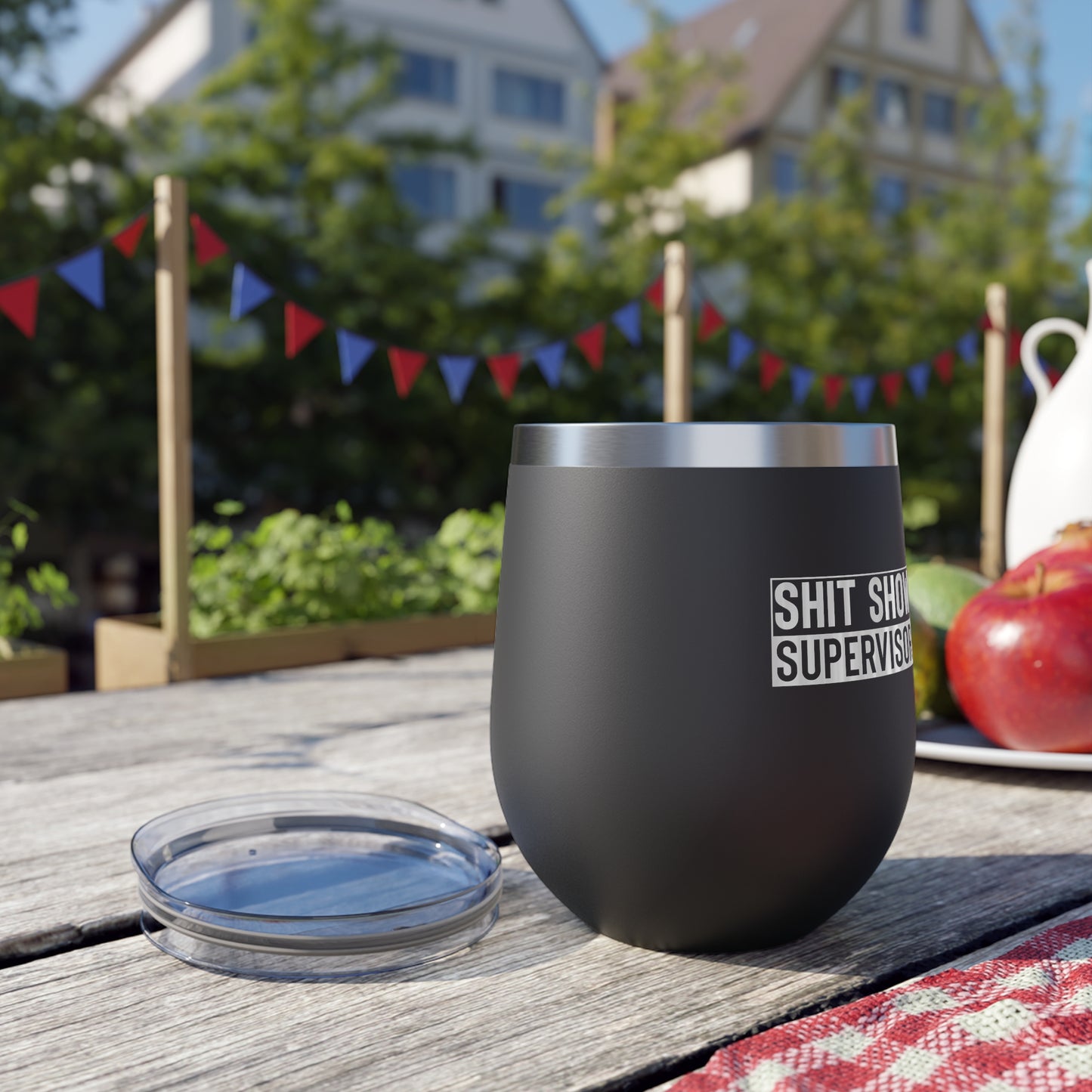 Shitshow Supervisor Copper Vacuum Insulated Cup, 12oz