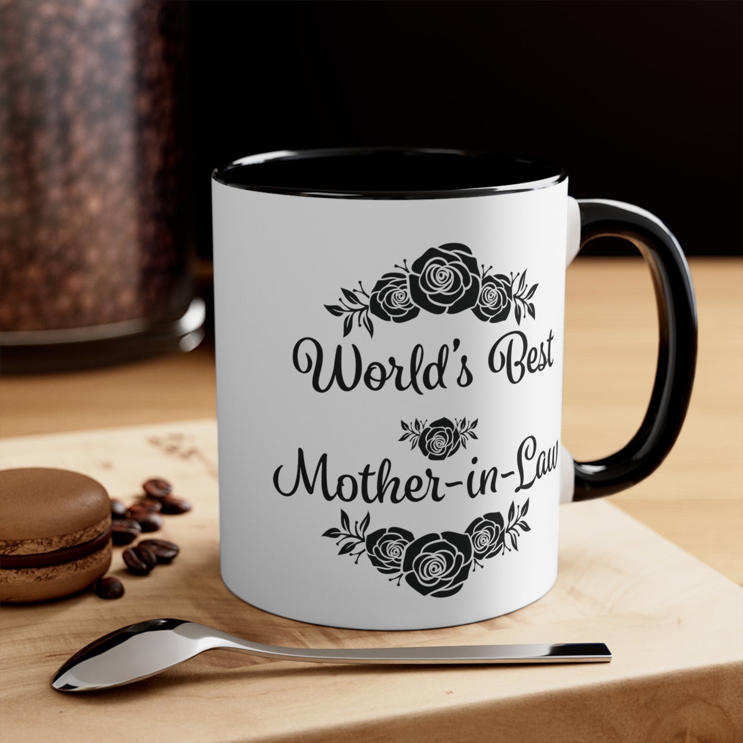 World's Best Mother-In-Law Accent Coffee Mug, 11oz