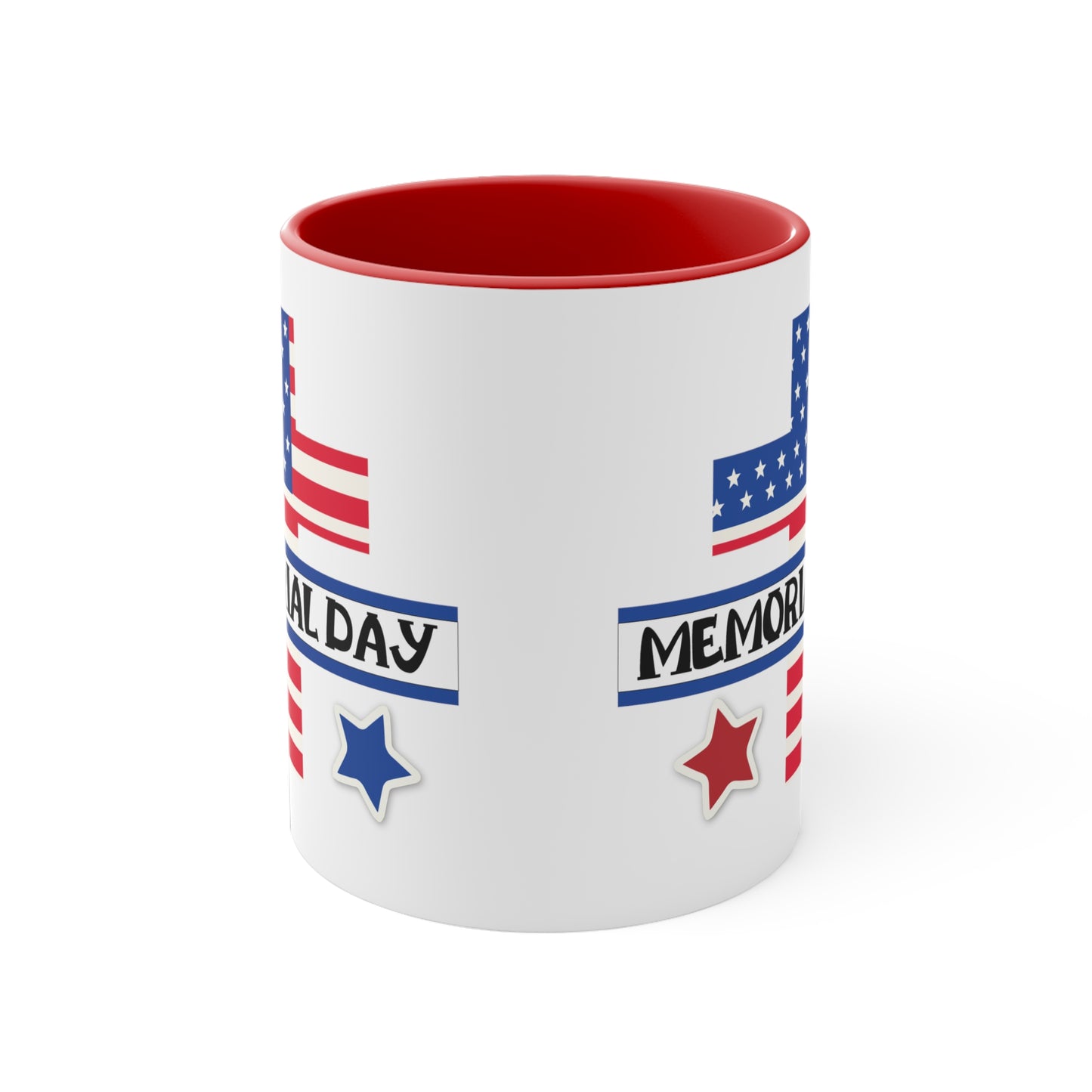 Memorial Day Accent Coffee Mug, 11oz