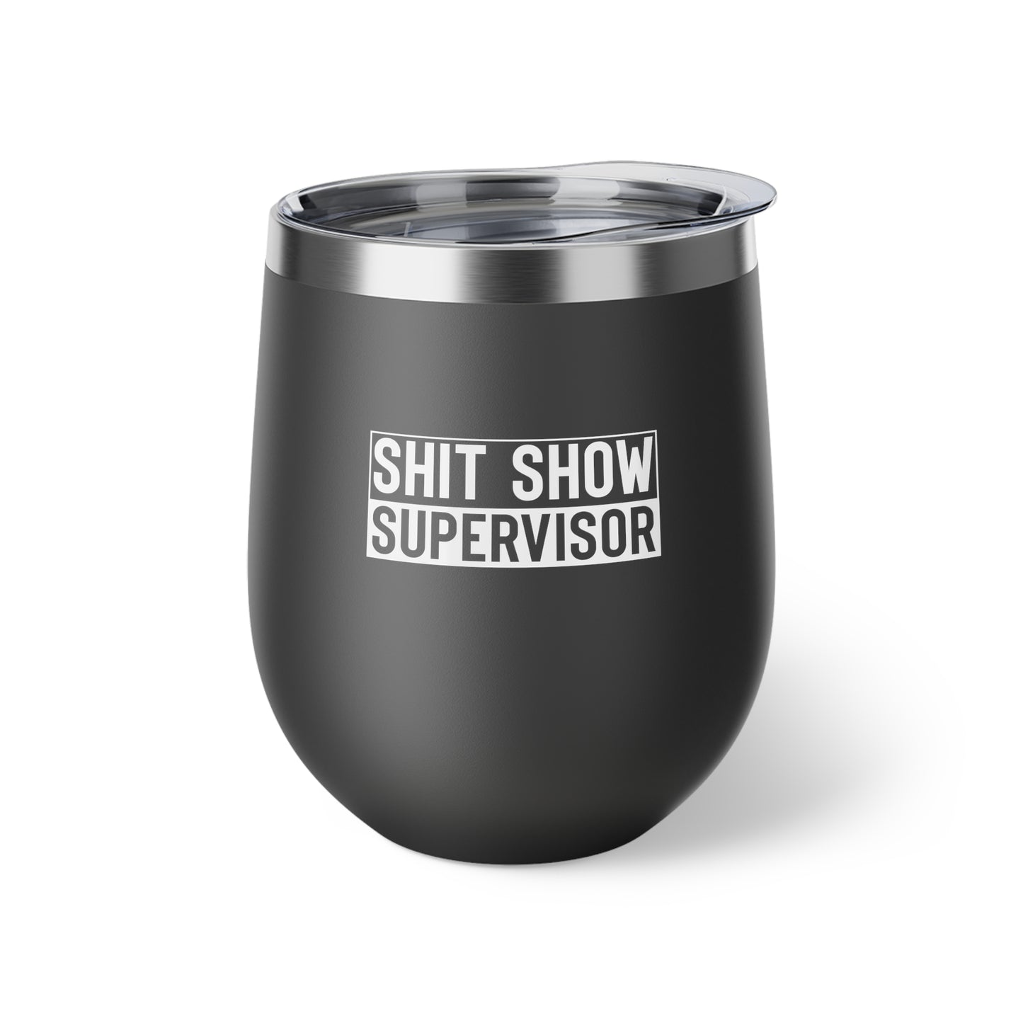 Shitshow Supervisor Copper Vacuum Insulated Cup, 12oz