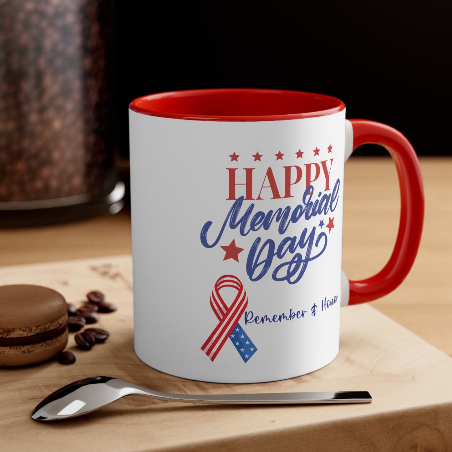 Memorial Day Accent Coffee Mug, 11oz