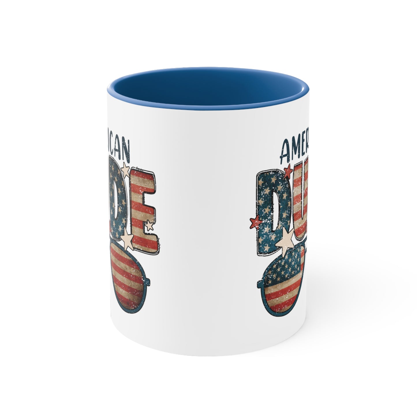American Dude Accent Coffee Mug, 11oz