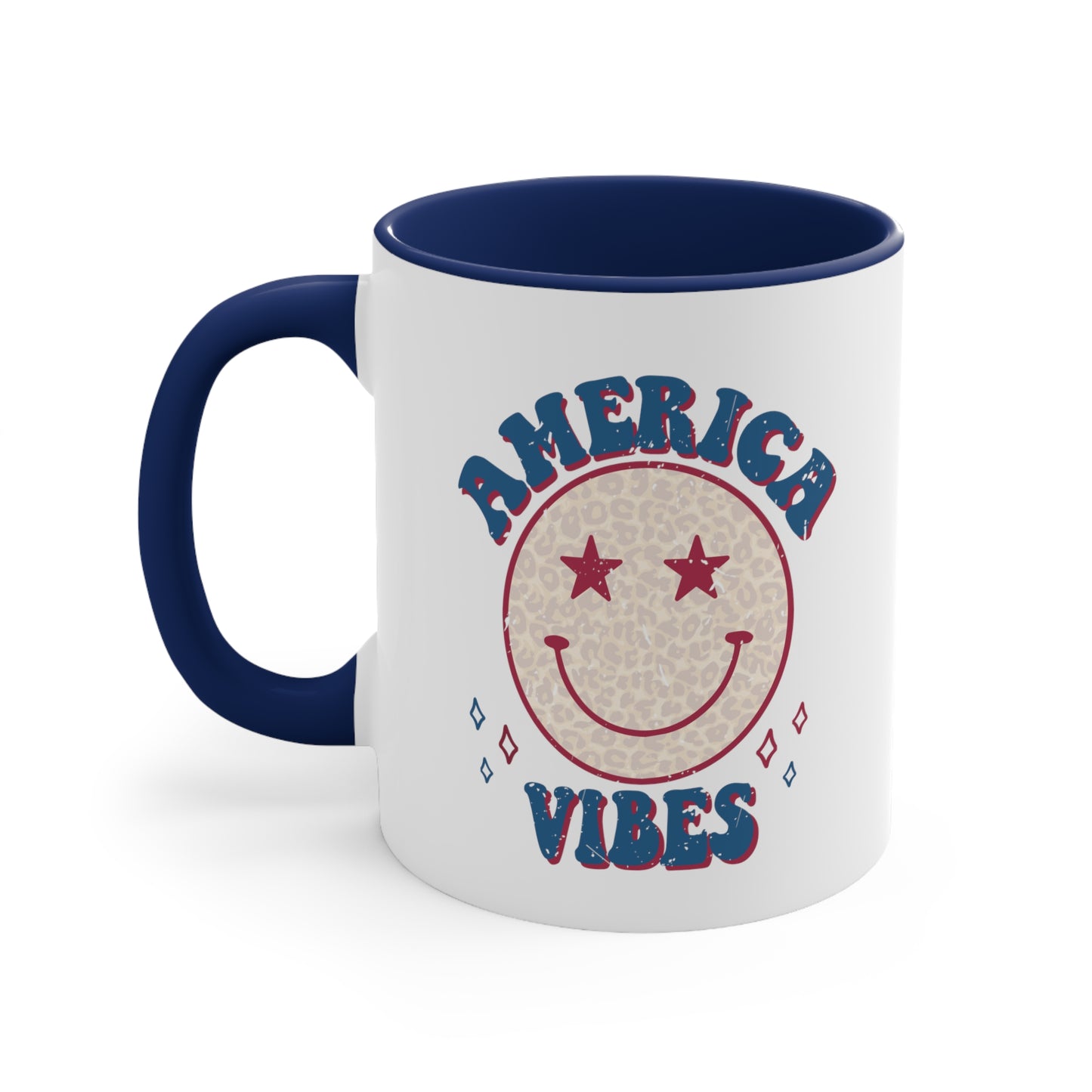 America Vibes Accent Coffee Mug, 11oz