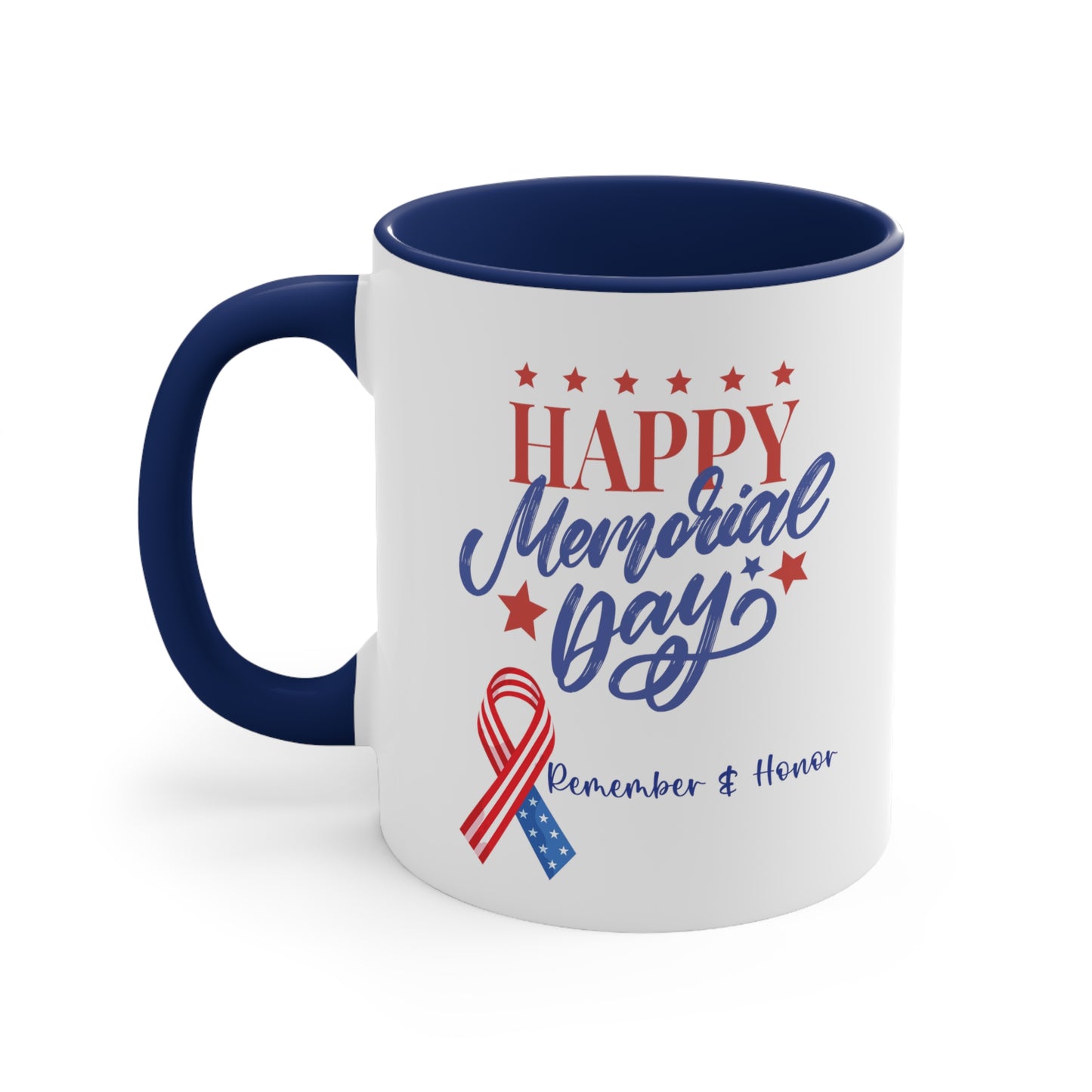 Memorial Day Accent Coffee Mug, 11oz