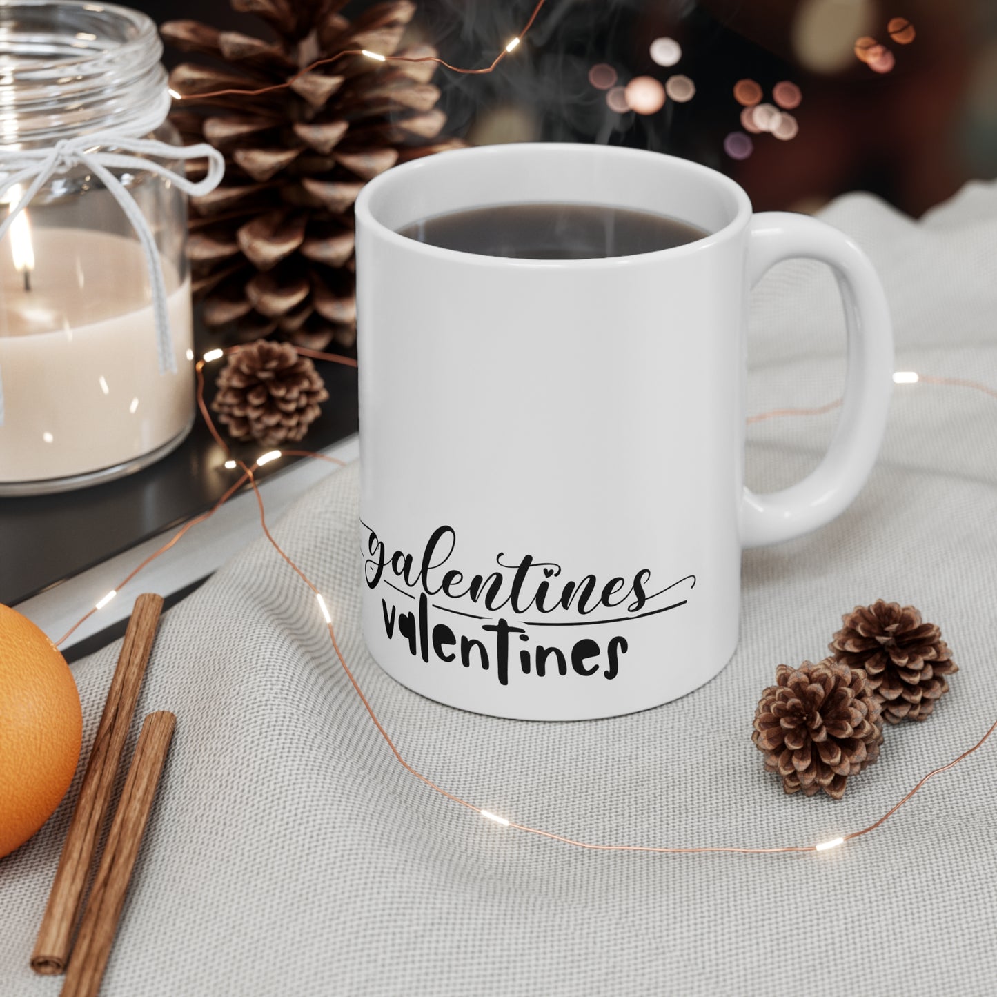 Galentines Over Valentines Ceramic Mug 11oz