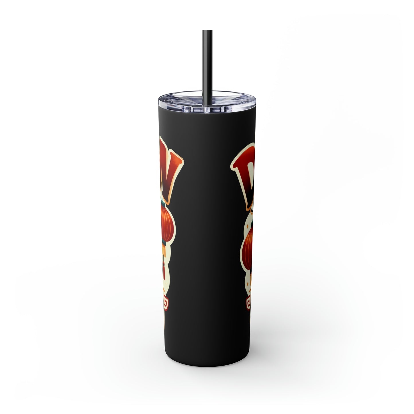 Dragon Squad Skinny Tumbler with Straw, 20oz