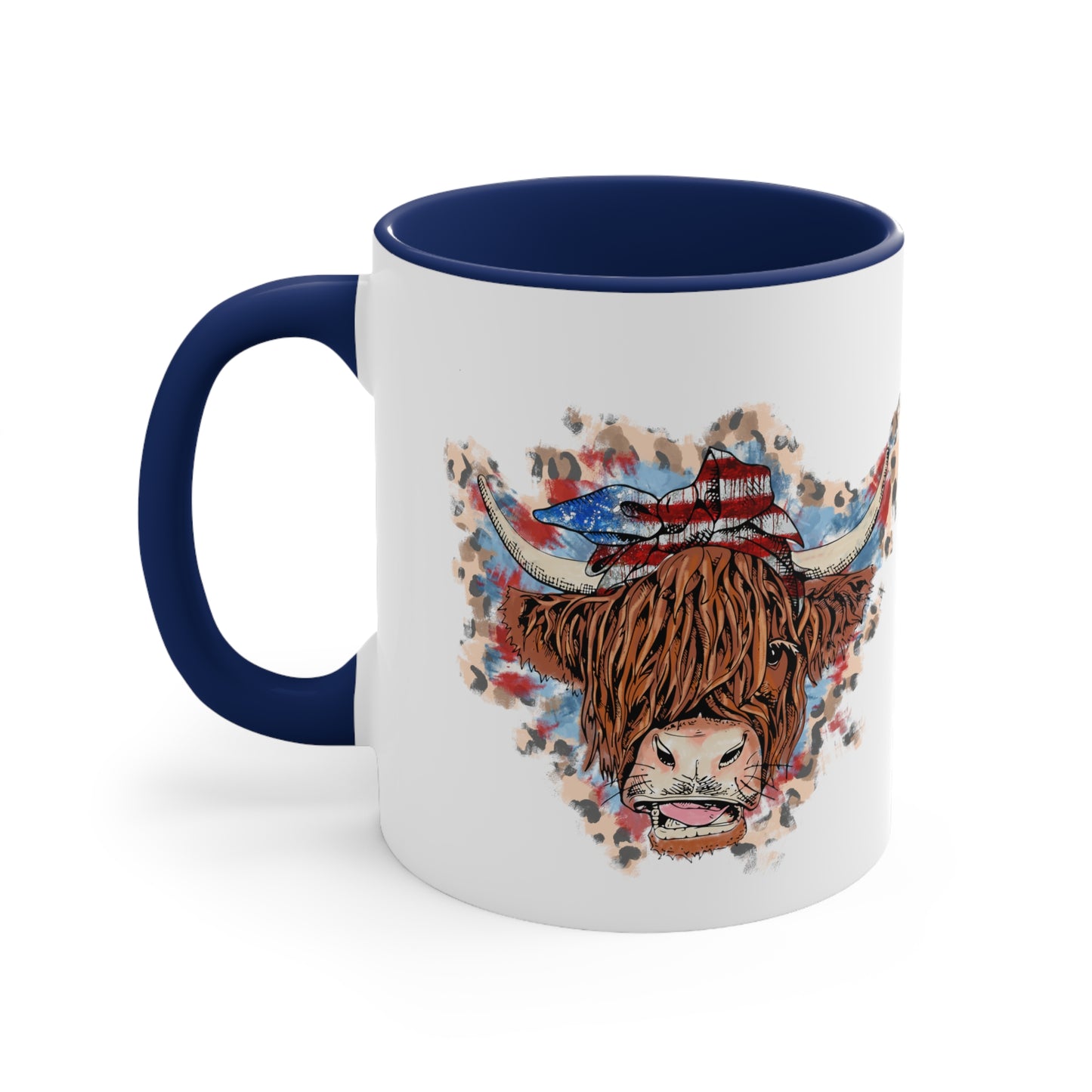 American Cow Accent Coffee Mug, 11oz