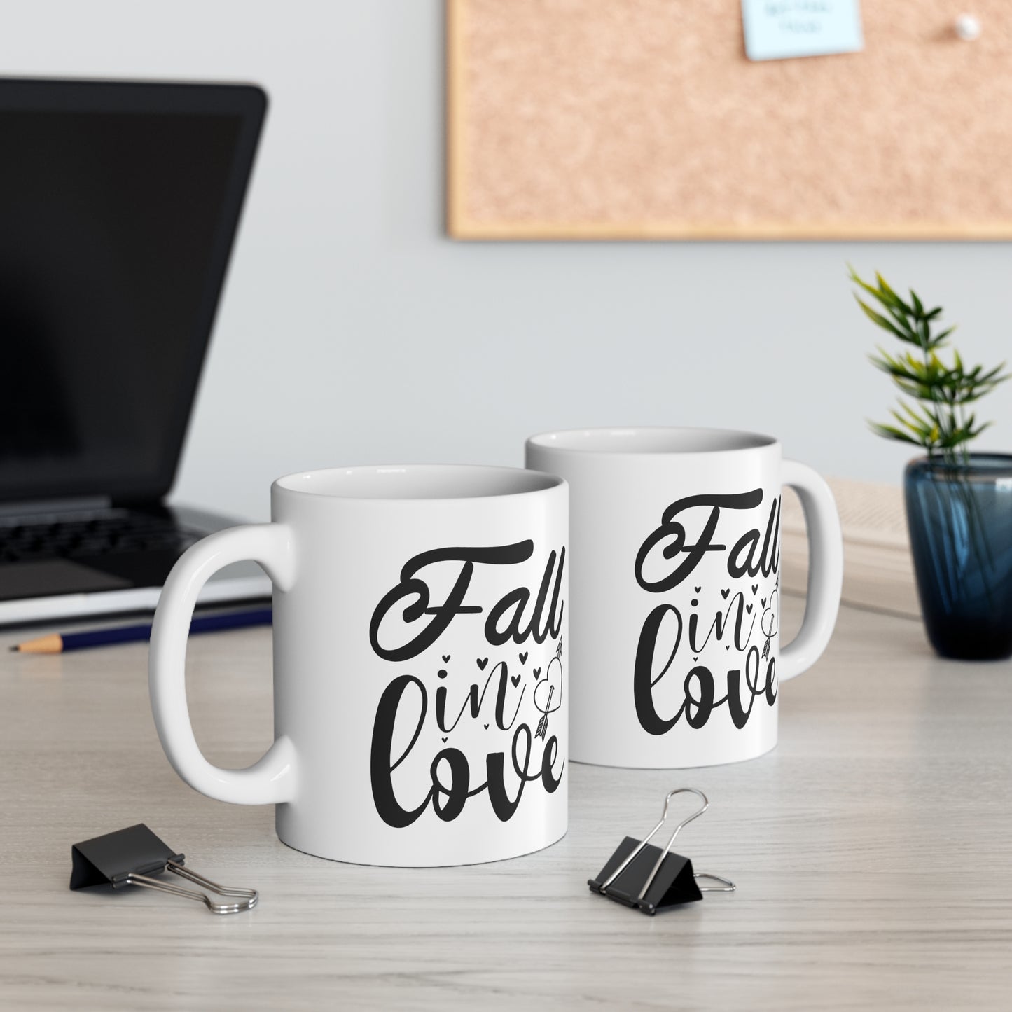Fall In Love Ceramic Mug 11oz