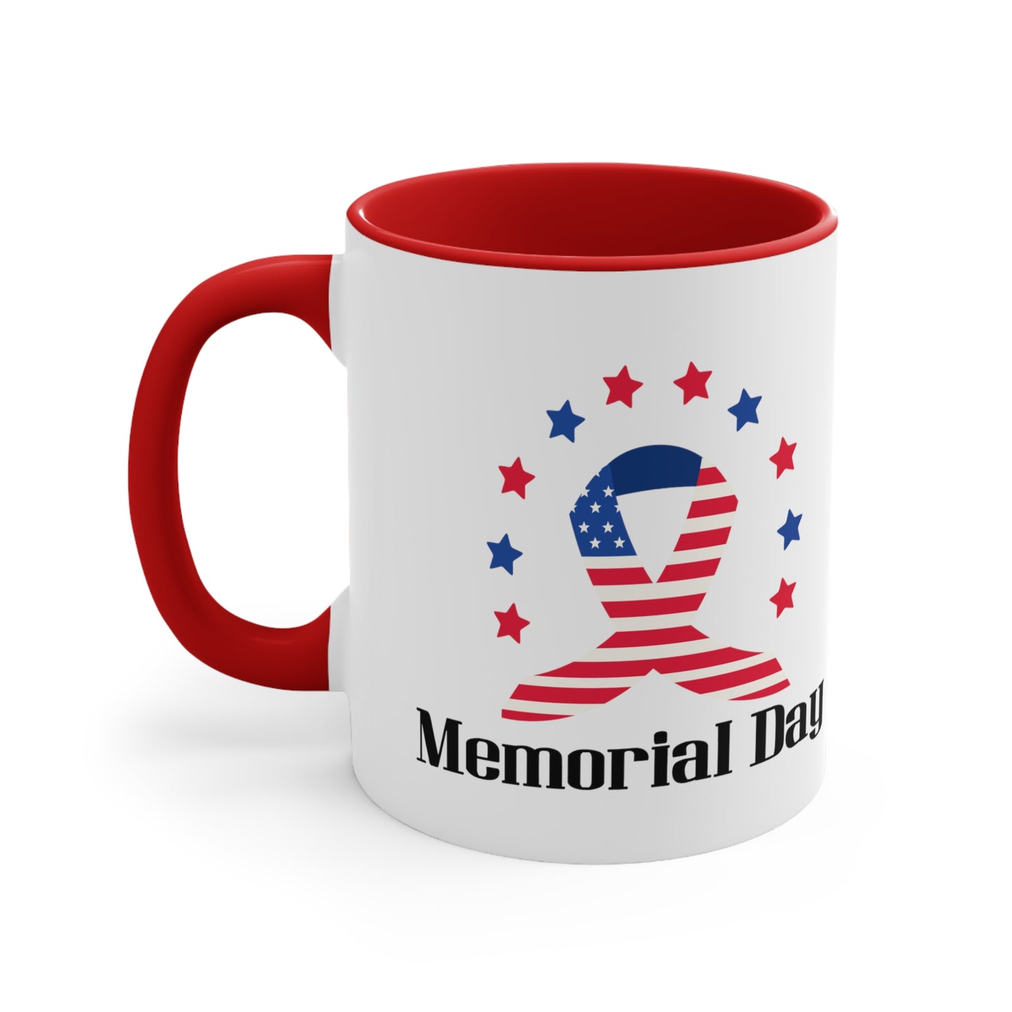 Memorial Day Accent Coffee Mug, 11oz