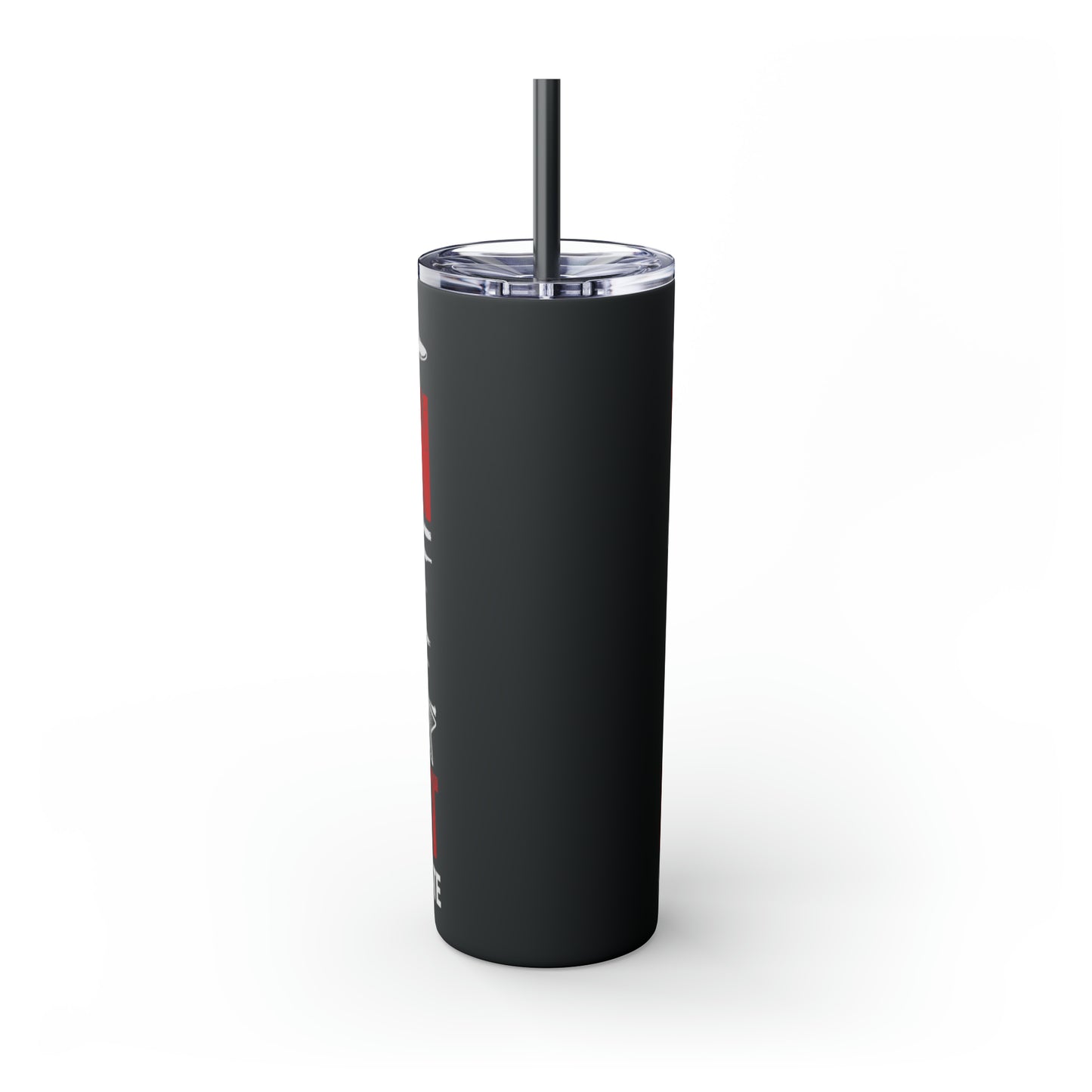 I Am a Veteran My Oath Of Enlistment Has No Expiration Date Skinny Tumbler with Straw, 20oz