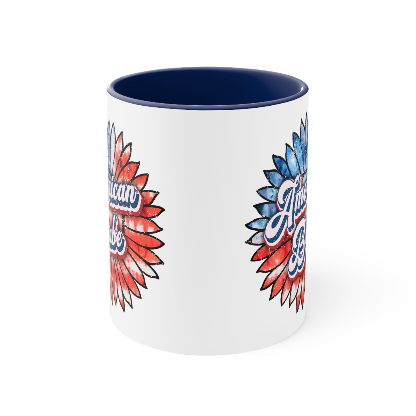 American Babe Accent Coffee Mug, 11oz