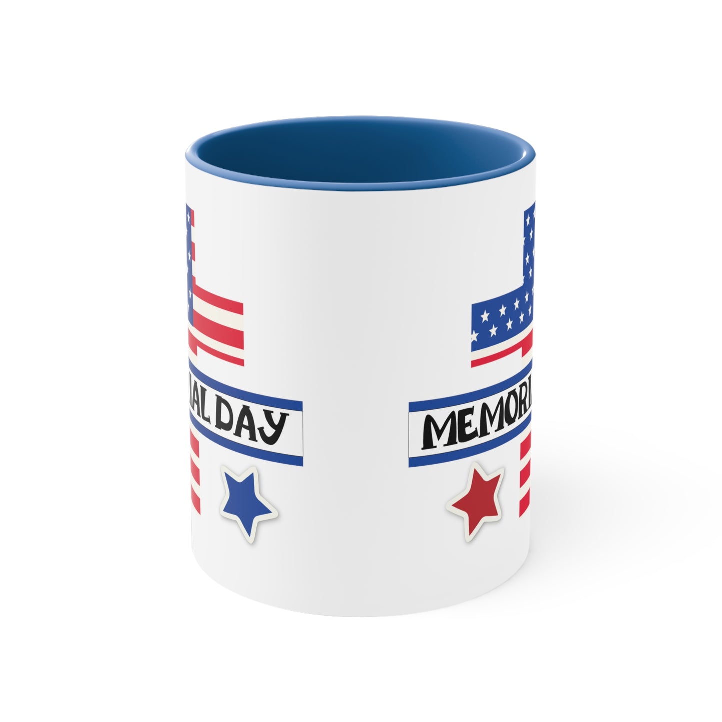Memorial Day Accent Coffee Mug, 11oz