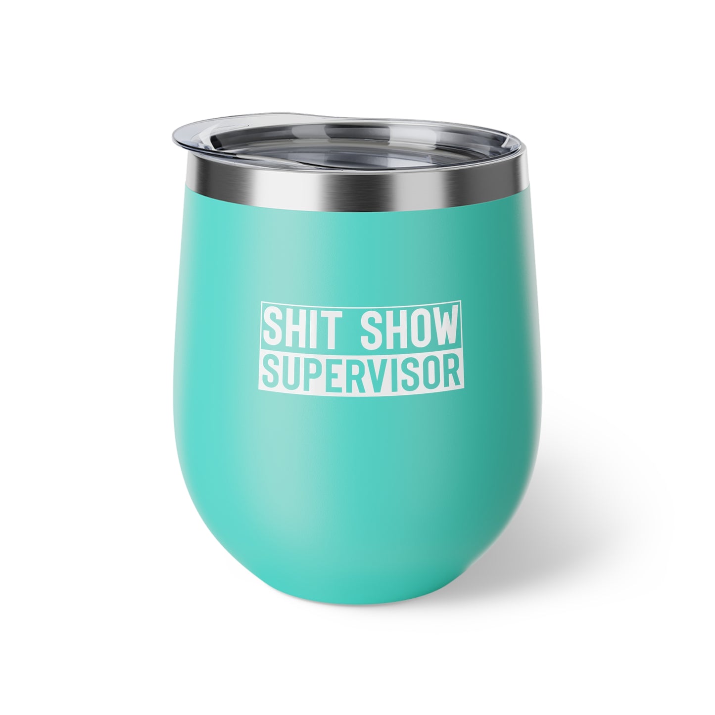 Shitshow Supervisor Copper Vacuum Insulated Cup, 12oz