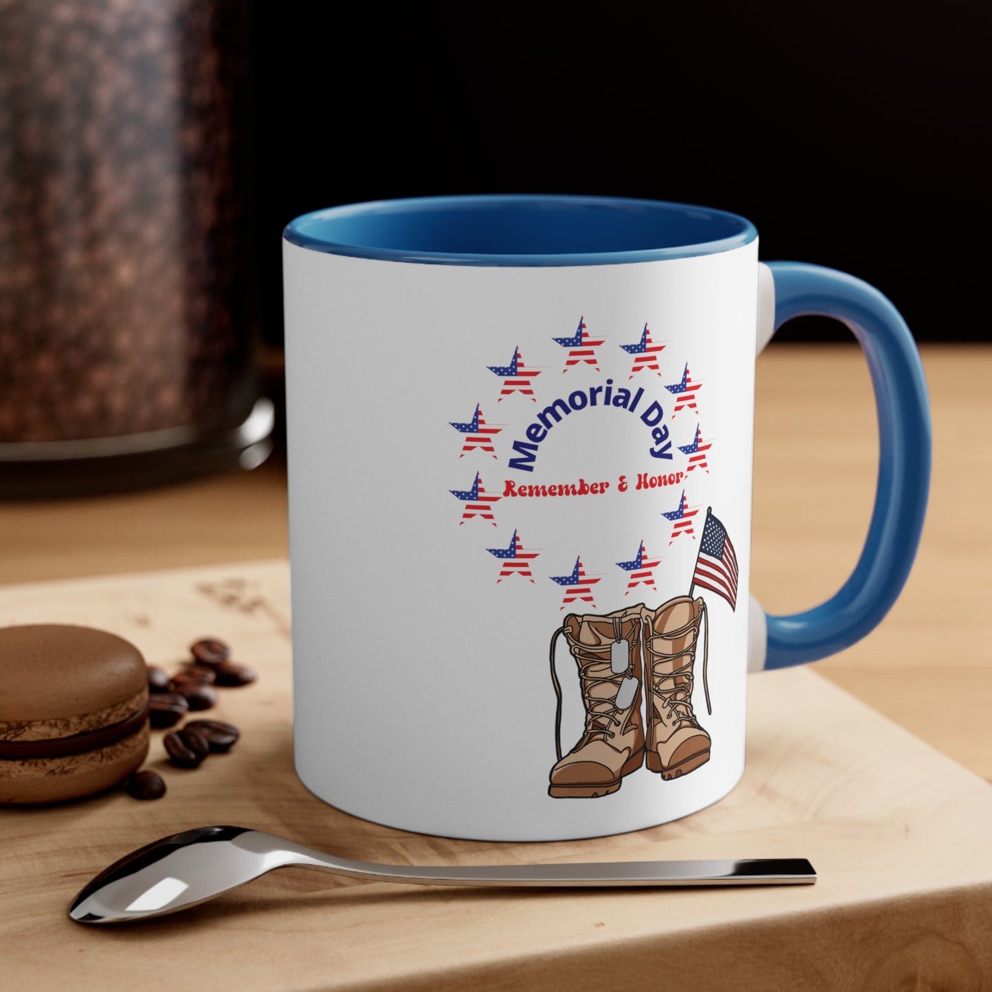 Memorial Day Accent Coffee Mug, 11oz