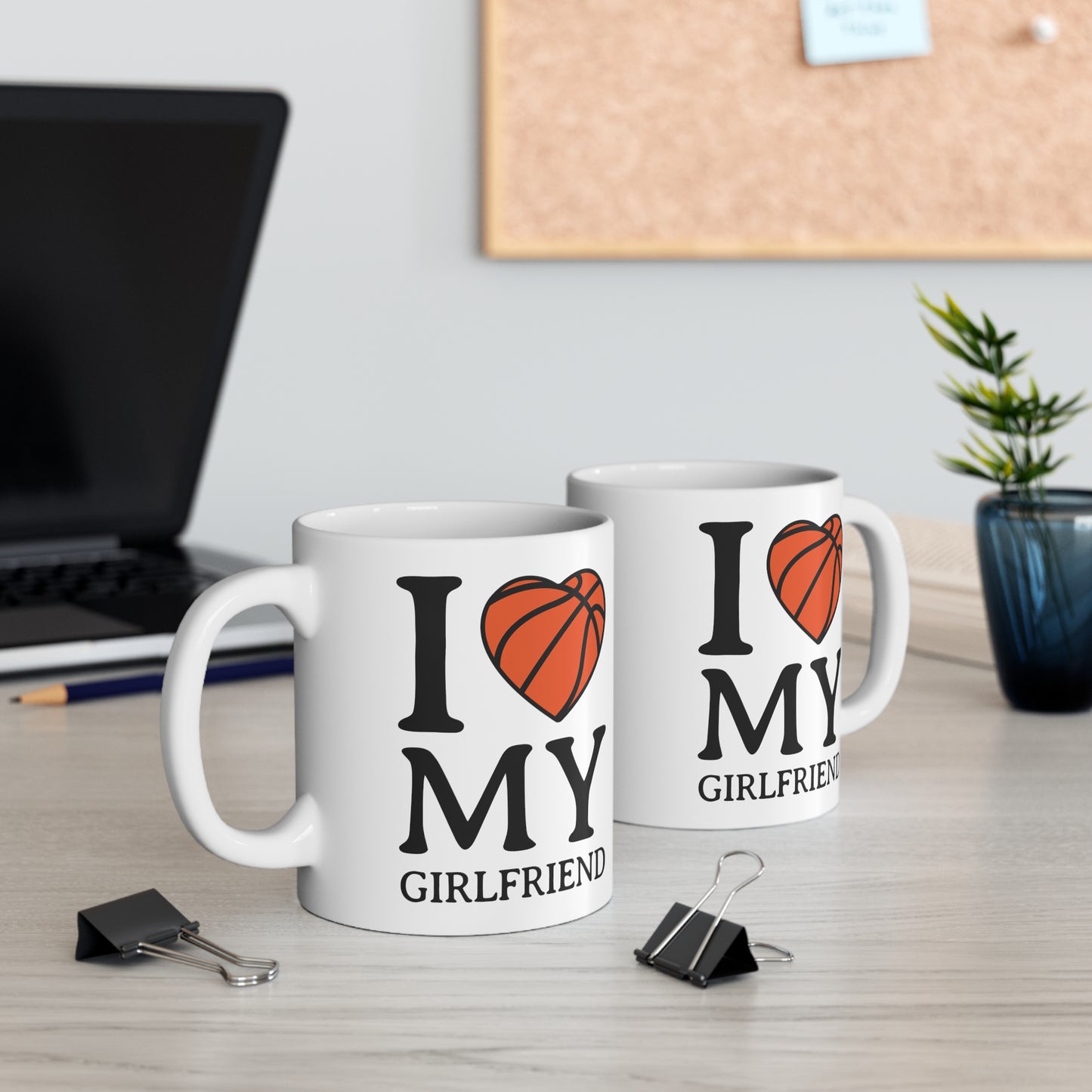 I Love My Girlfriend Ceramic Mug 11oz