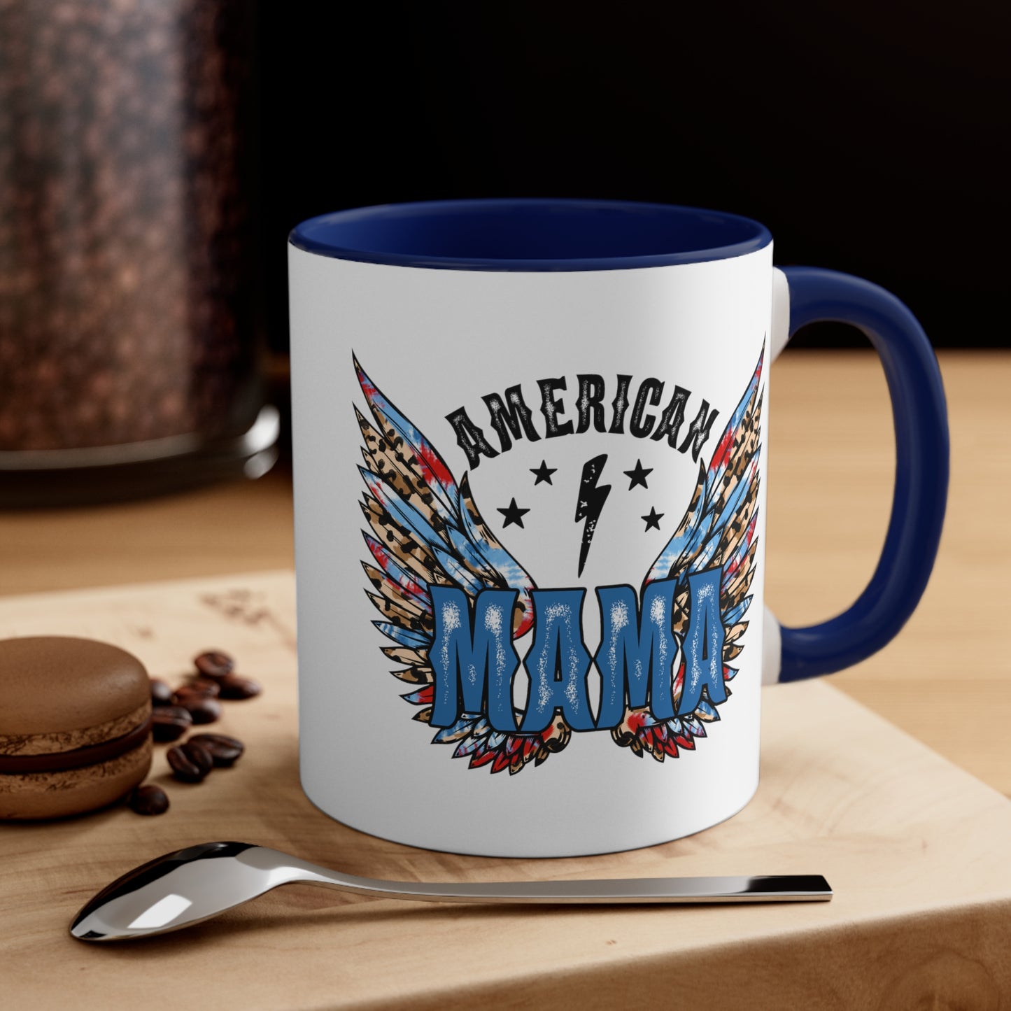 American Mama Accent Coffee Mug, 11oz