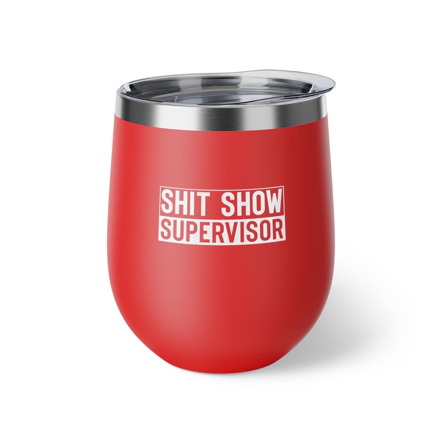 Shitshow Supervisor Copper Vacuum Insulated Cup, 12oz