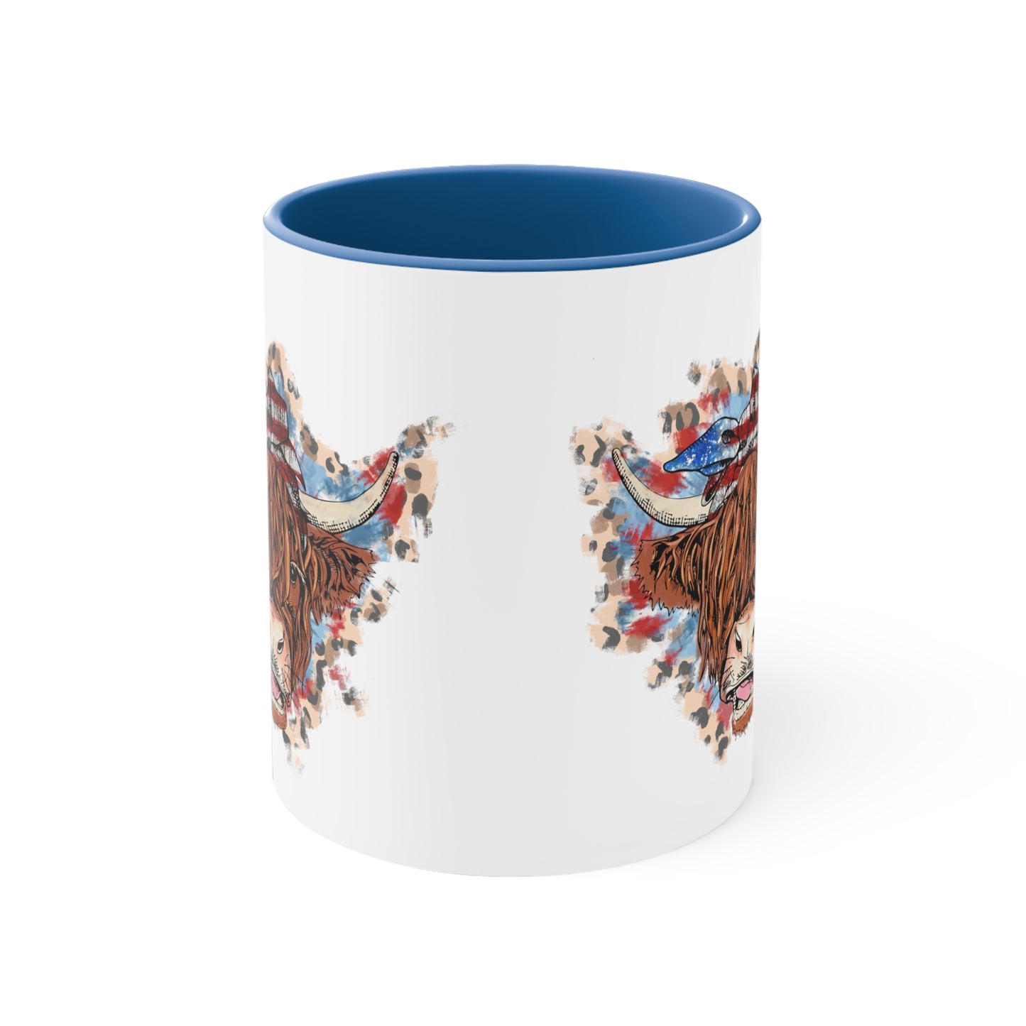American Cow Accent Coffee Mug, 11oz