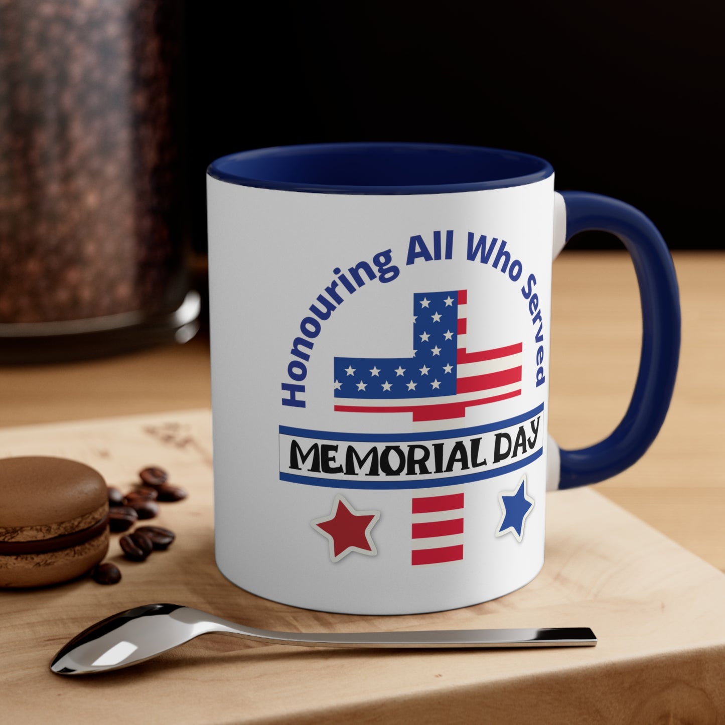 Memorial Day Accent Coffee Mug, 11oz