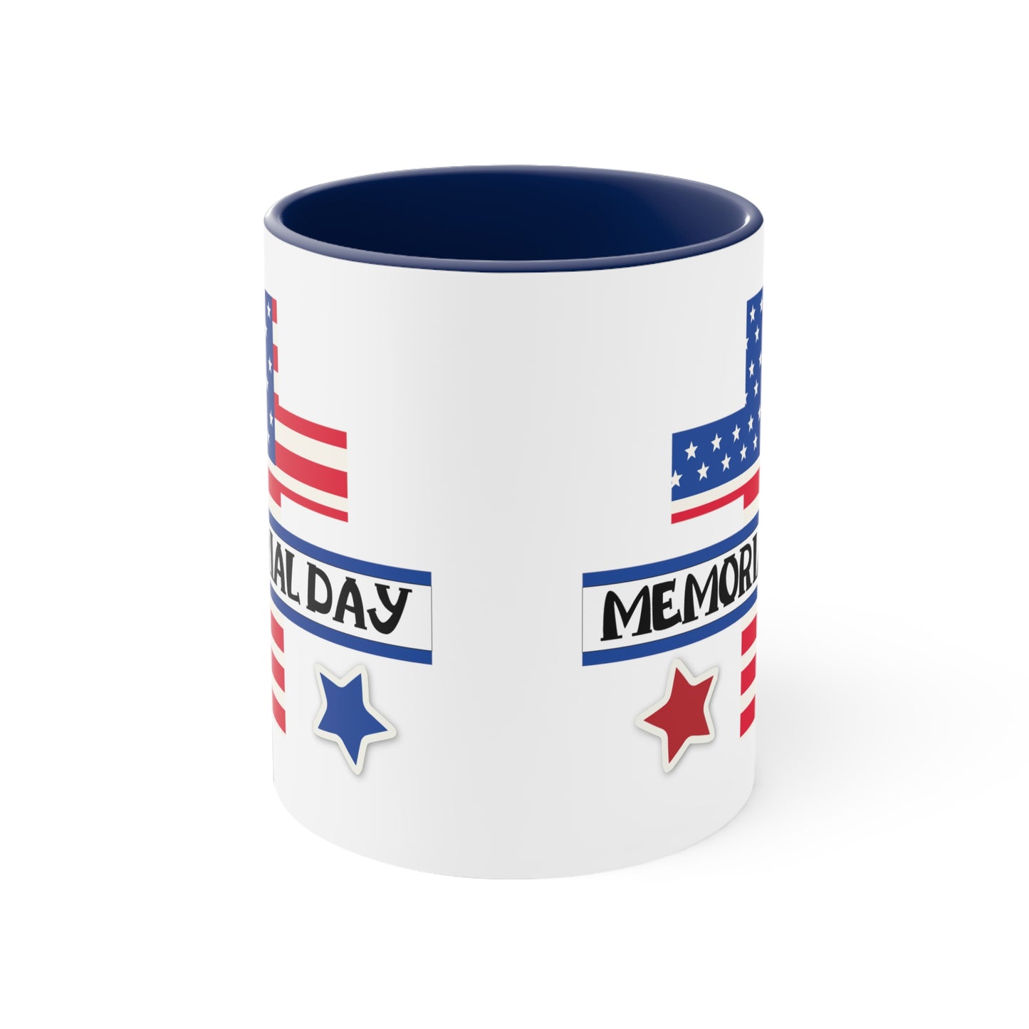 Memorial Day Accent Coffee Mug, 11oz