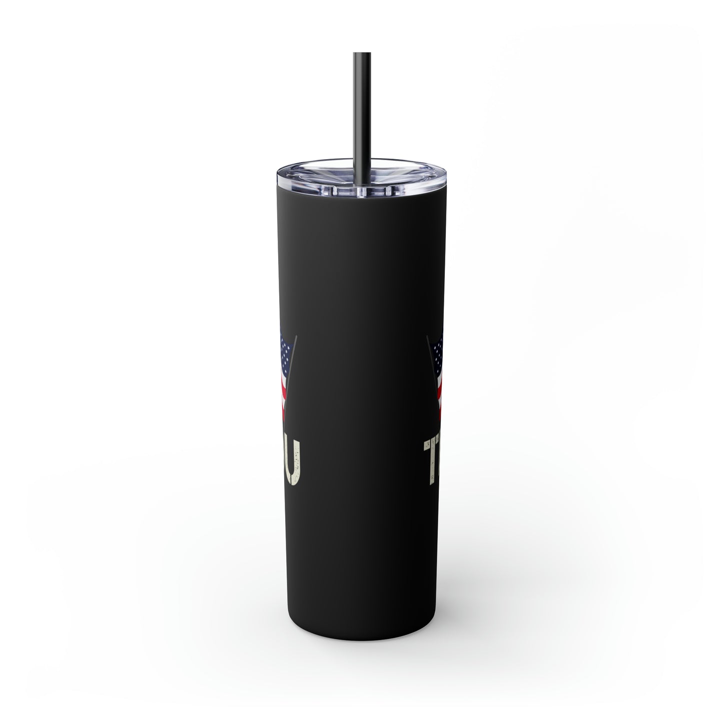 Thank You Veterans Day Skinny Tumbler with Straw, 20oz