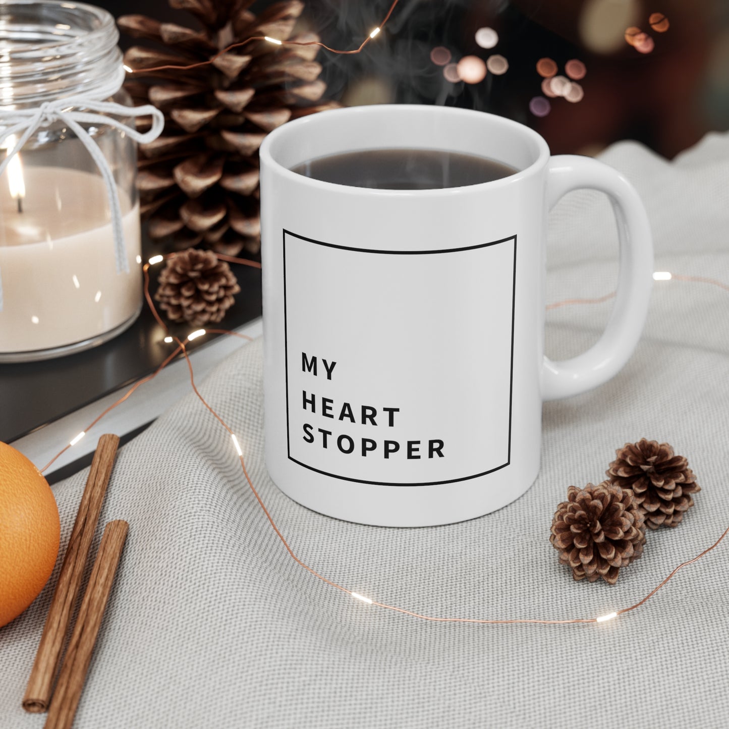 My Heart Stopper Ceramic Mug 11oz
