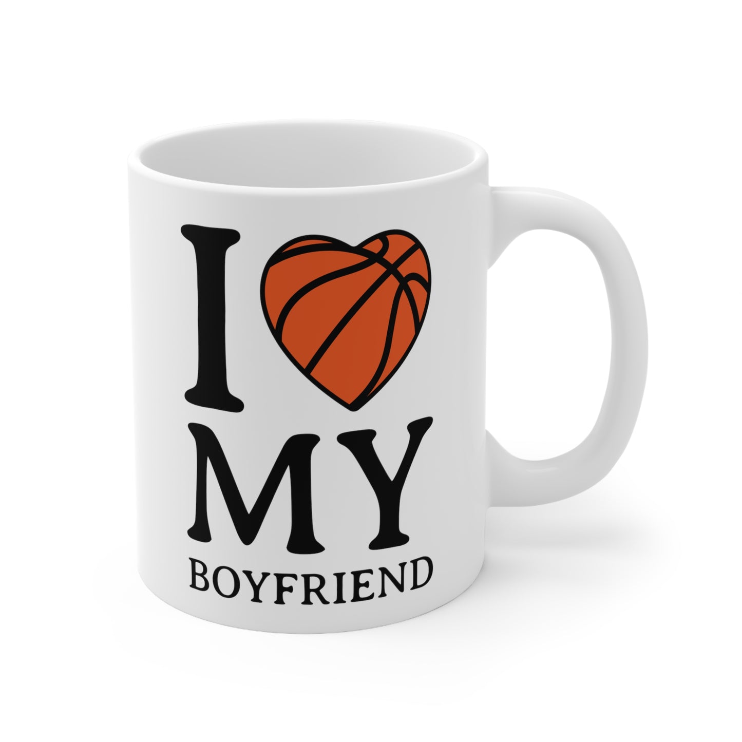 I Love My Boyfriend Ceramic Mug 11oz