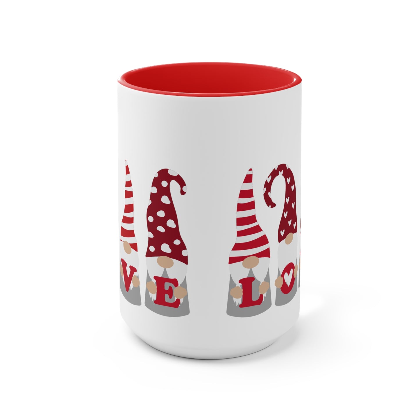 Love Gnomes Accent Mugs
