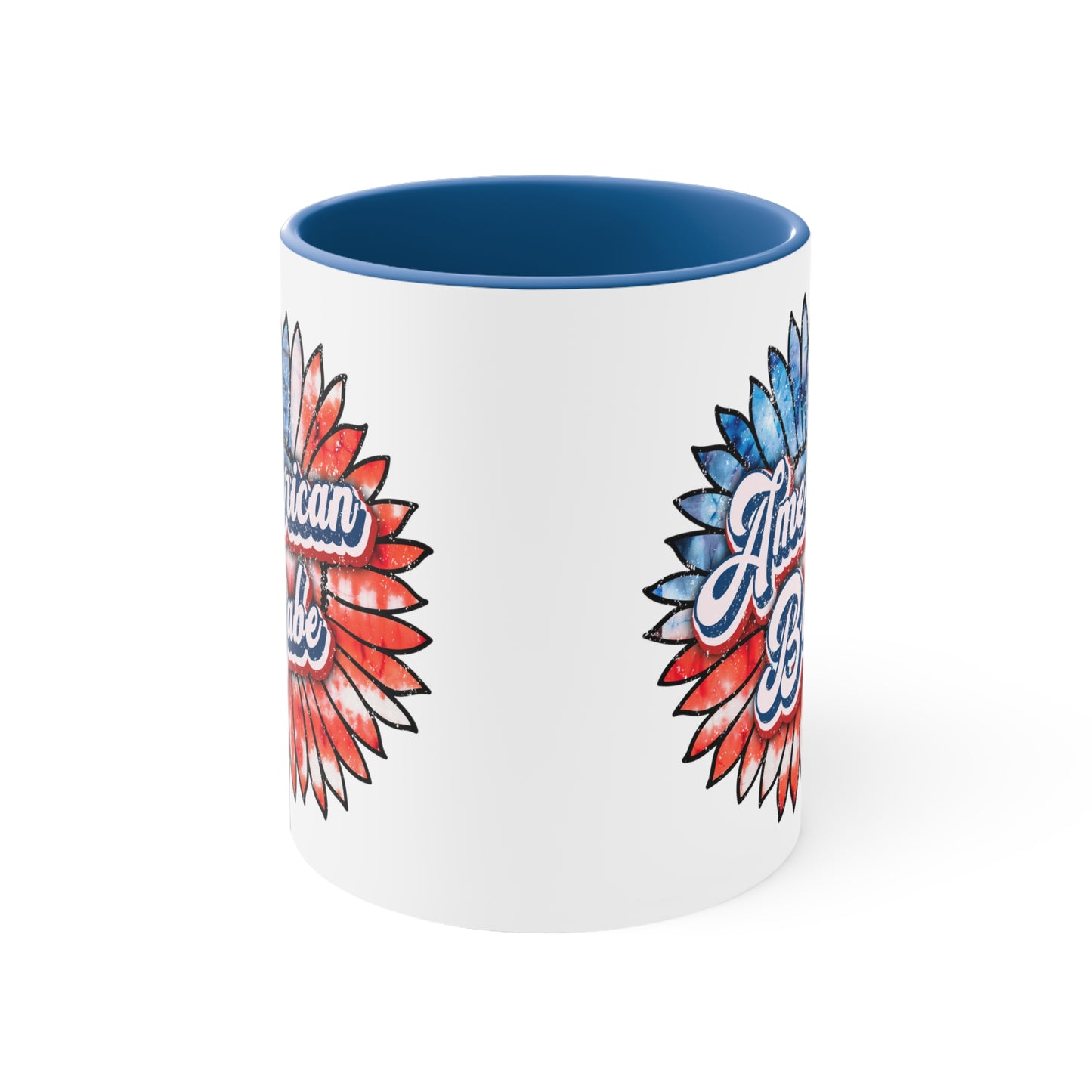 American Babe Accent Coffee Mug, 11oz