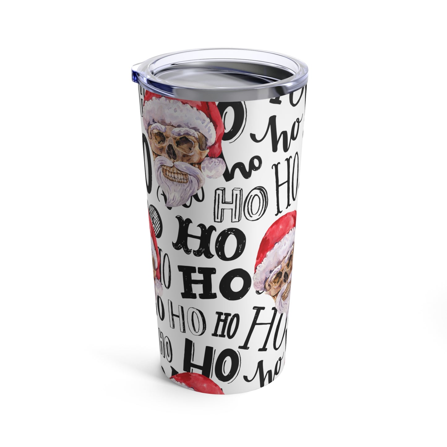 Skull Santa Ho Ho Ho Tumbler 20oz