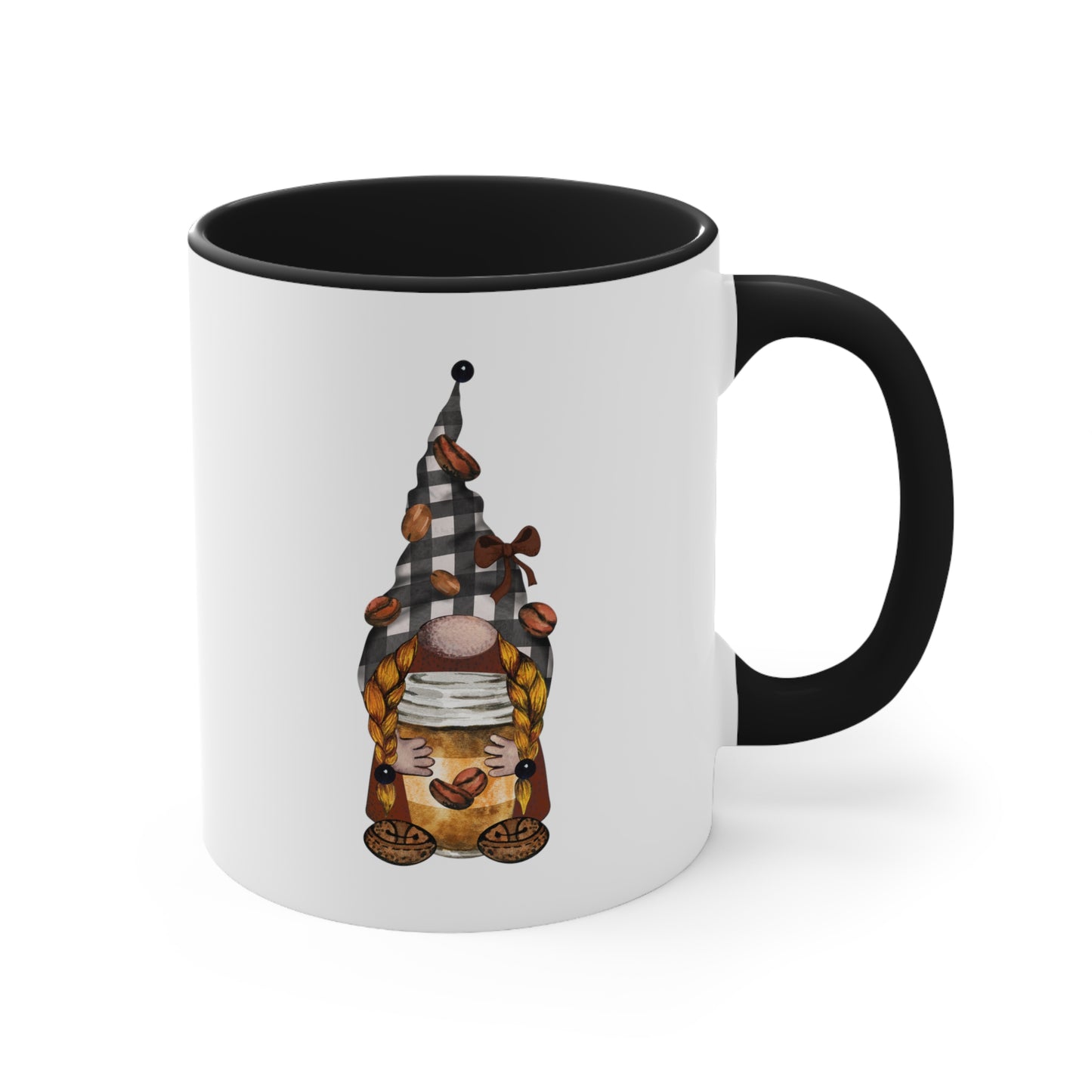 Gnome Mug, Coffee Gnome Personalized Mug, hot chocolate mug, mug for the office, name gnome mug, Coffee lovers gifts, Ceramic Mug, office gifts