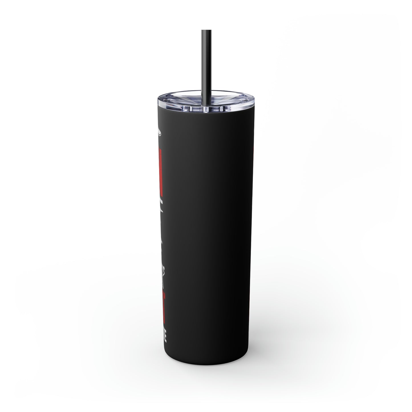 I Am a Veteran My Oath Of Enlistment Has No Expiration Date Skinny Tumbler with Straw, 20oz