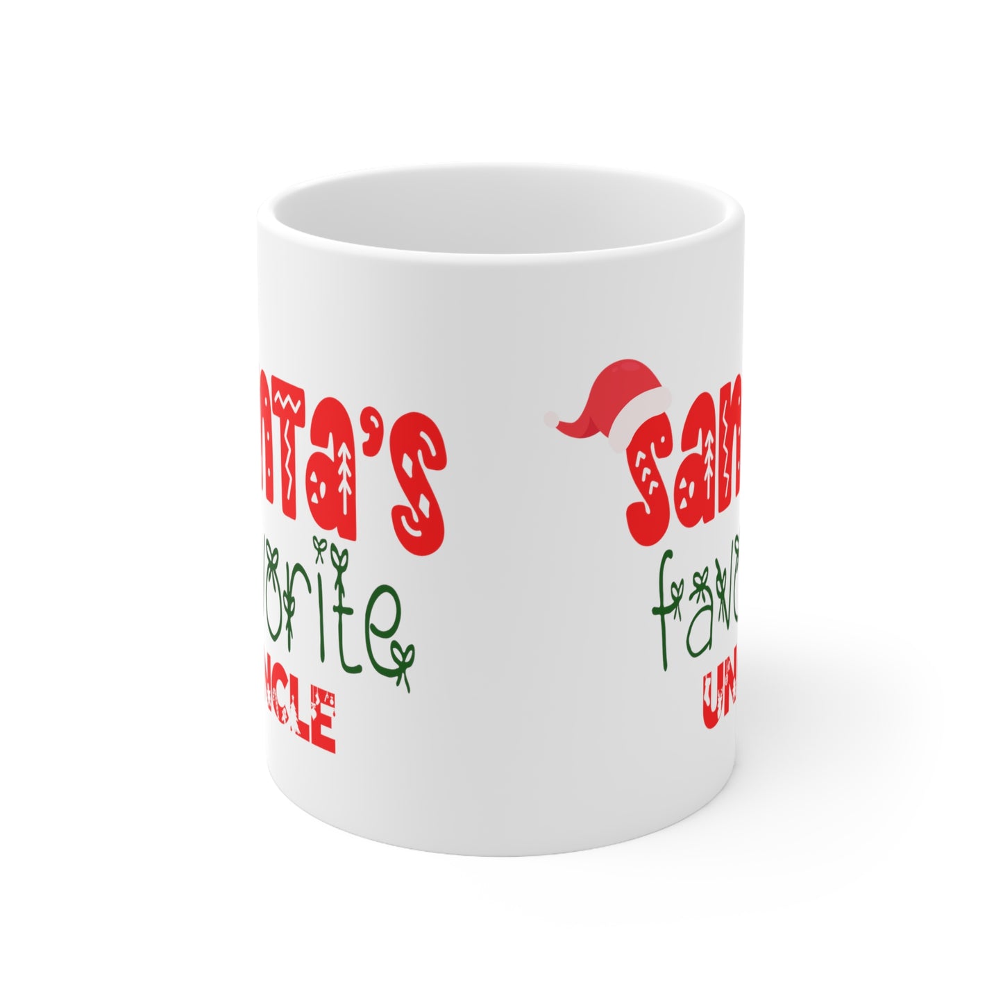 Santa's Favorite Uncle Ceramic Mug 11oz
