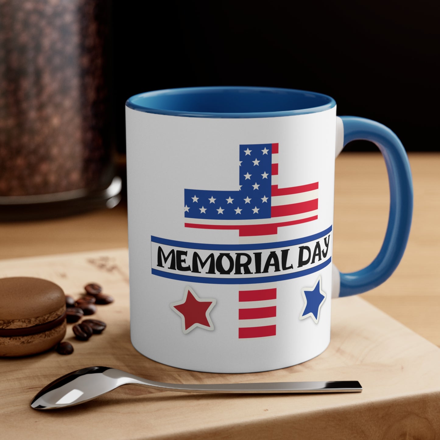 Memorial Day Accent Coffee Mug, 11oz