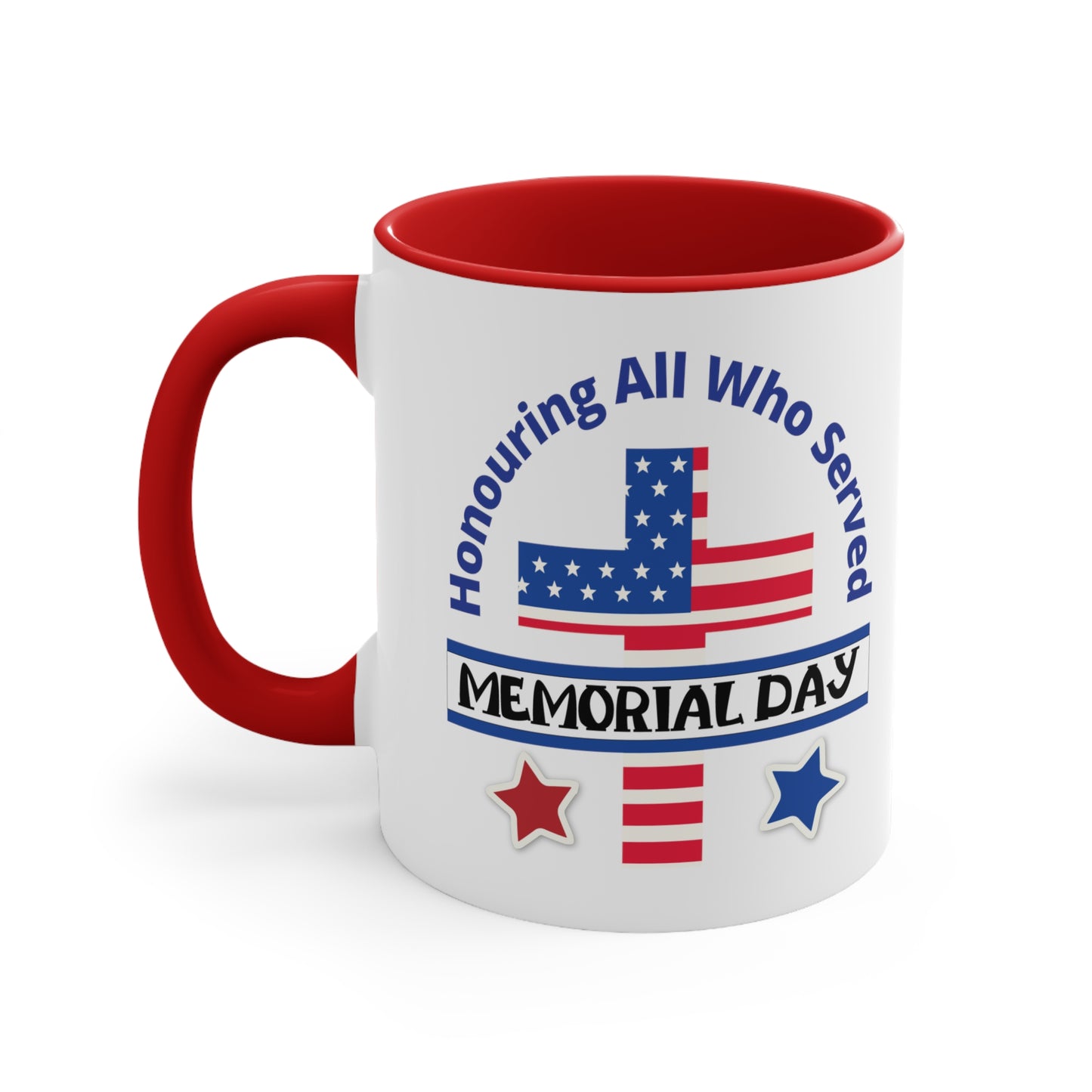 Memorial Day Accent Coffee Mug, 11oz