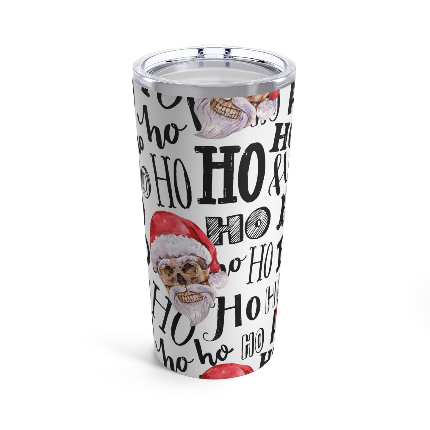 Skull Santa Ho Ho Ho Tumbler 20oz