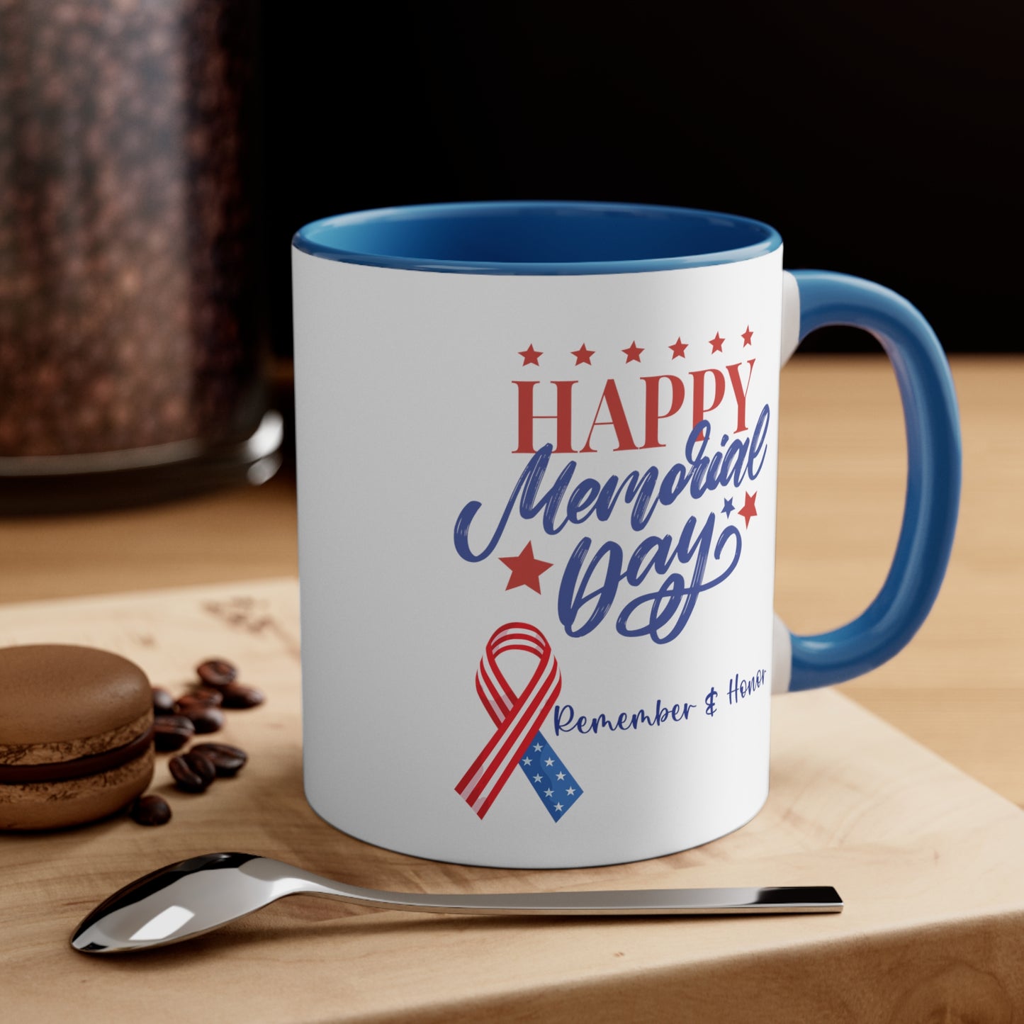 Memorial Day Accent Coffee Mug, 11oz