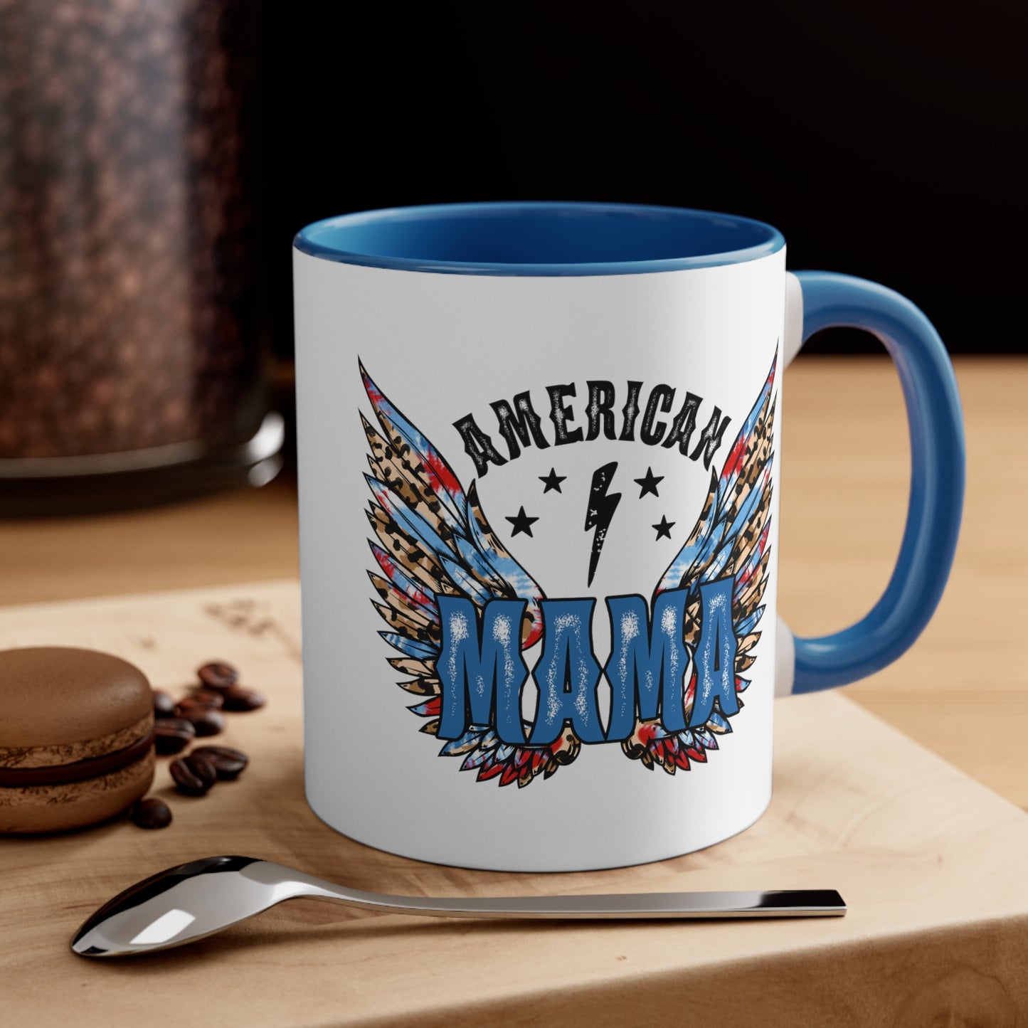 American Mama Accent Coffee Mug, 11oz