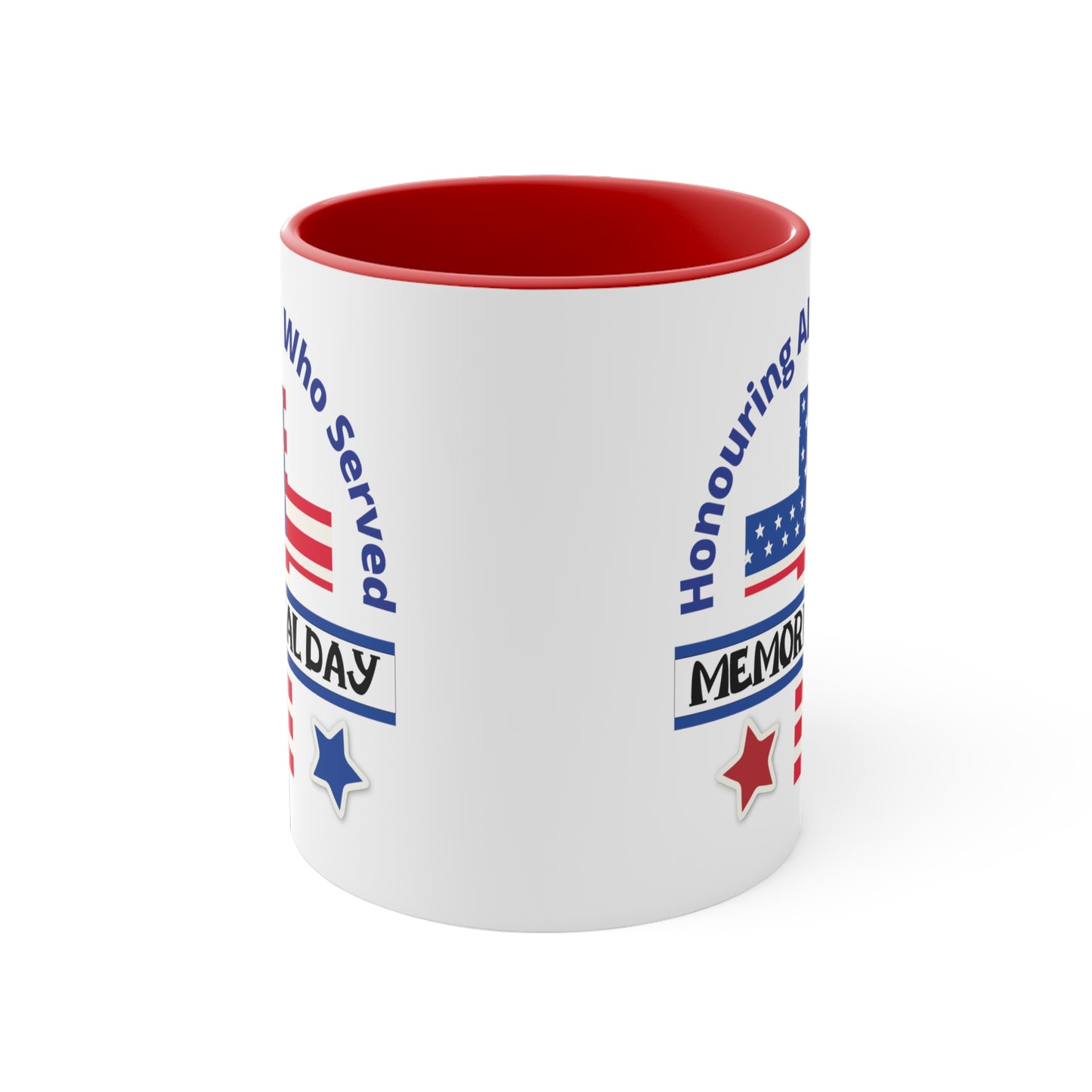 Memorial Day Accent Coffee Mug, 11oz