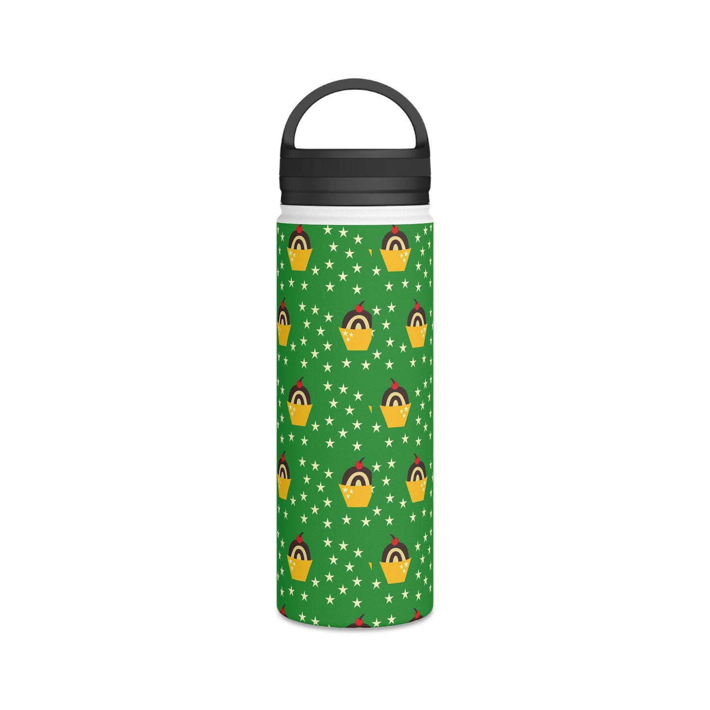 Back To School Stainless Steel Water Bottle, Handle Lid
