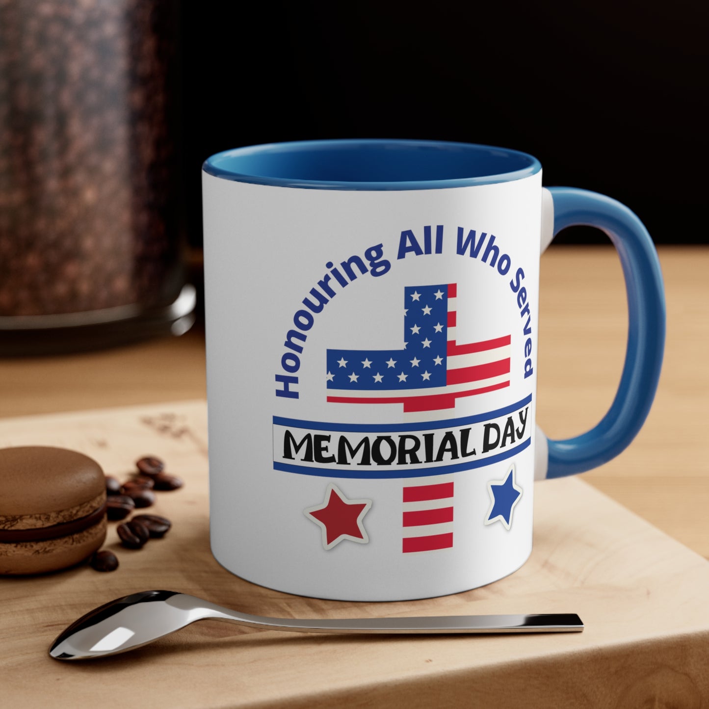 Memorial Day Accent Coffee Mug, 11oz