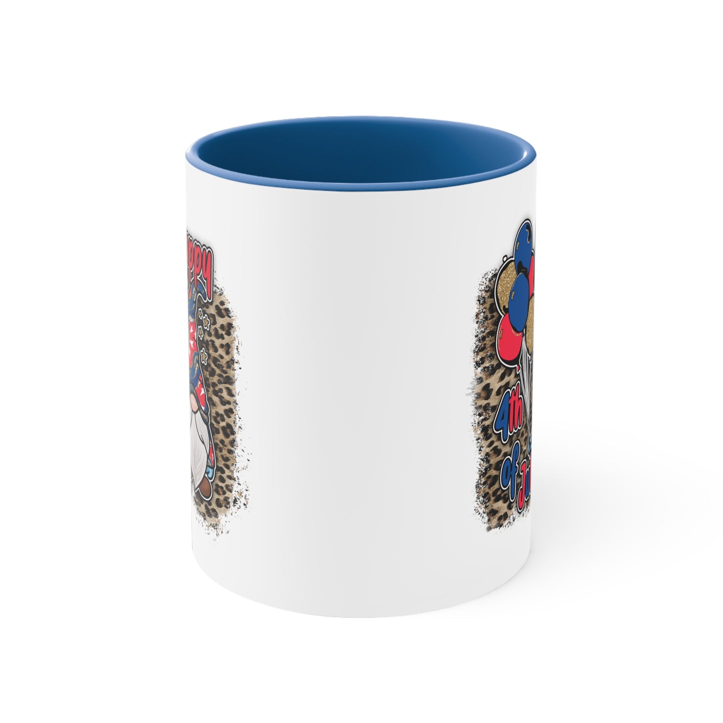 Happy 4th July Accent Coffee Mug, 11oz