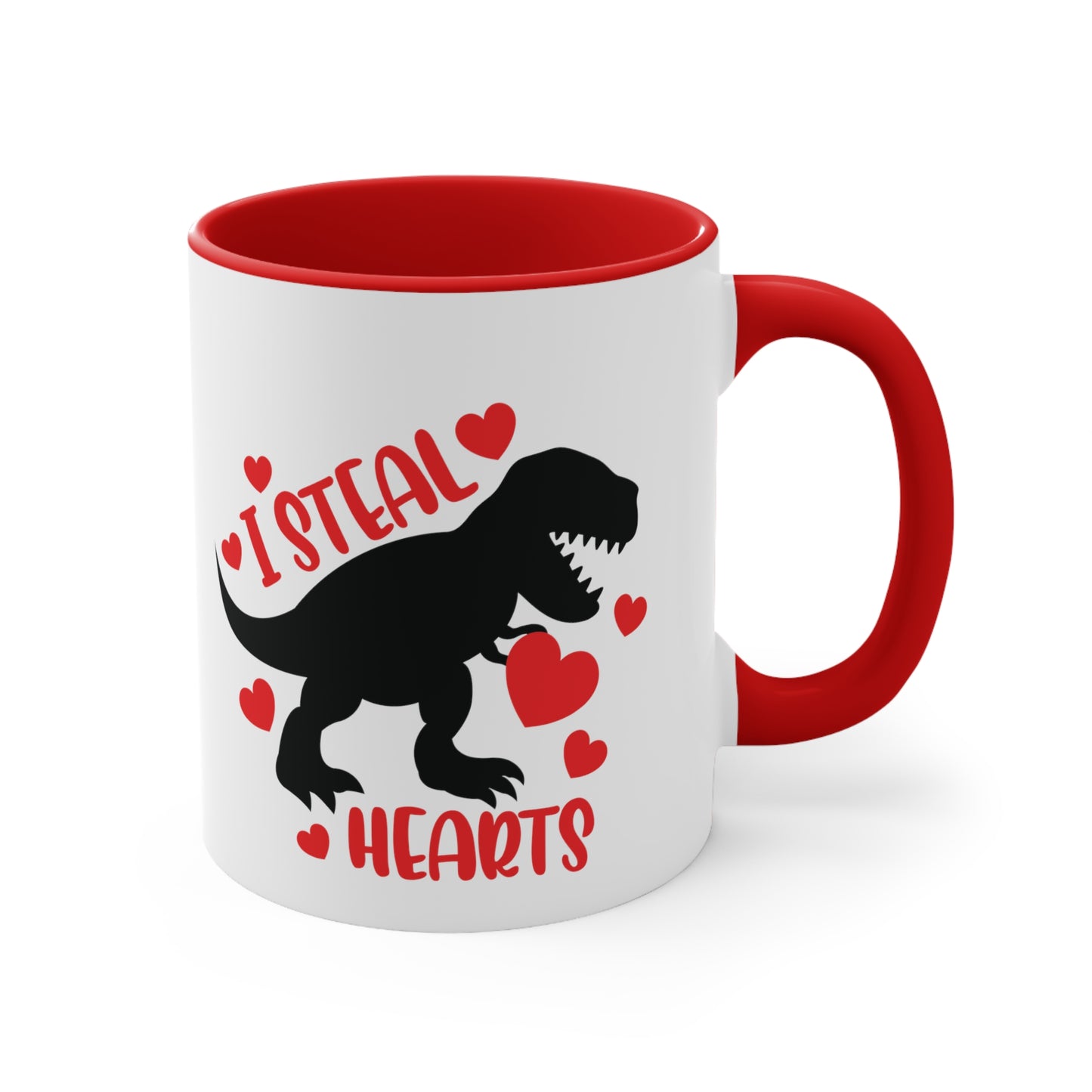 I Steal Hearts Accent Coffee Mug, 11oz